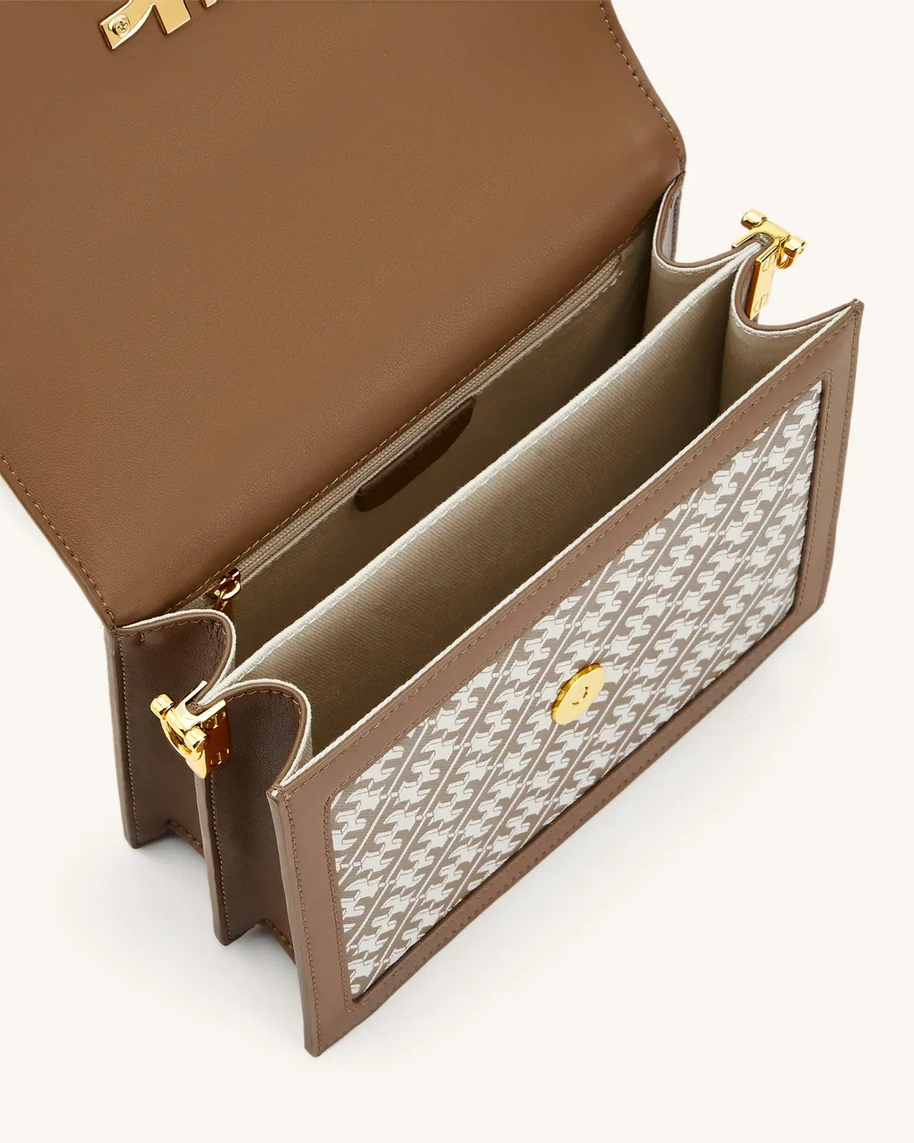 Jw Pei Fei Mini Flap Crossbody Brown
