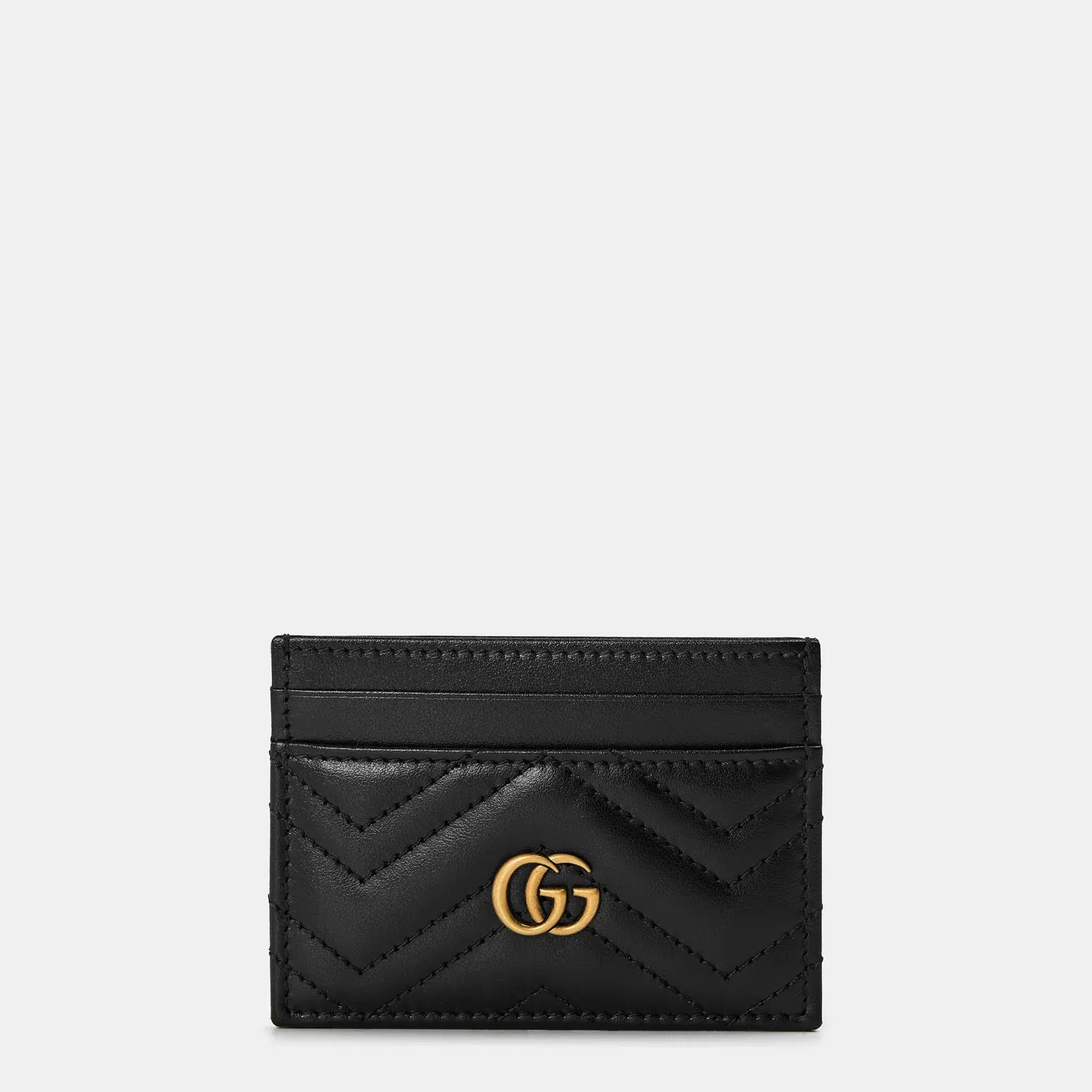 GG Leather Marmont Card Case