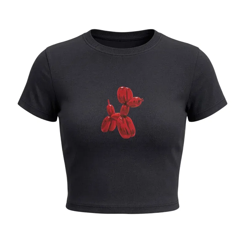 Voyd Little Menace Baby Tee Black