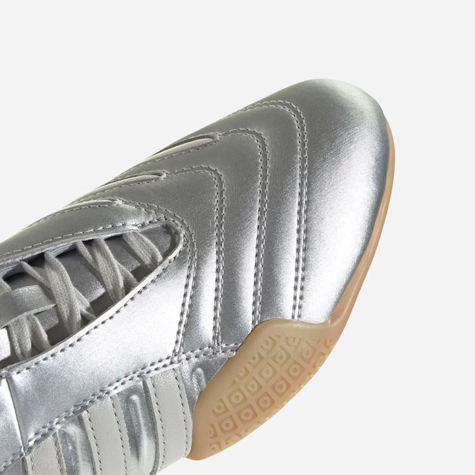 Adidas Taekwondo Mei Elite Shoes Silver Metallic / Grey One / Gum WMNS