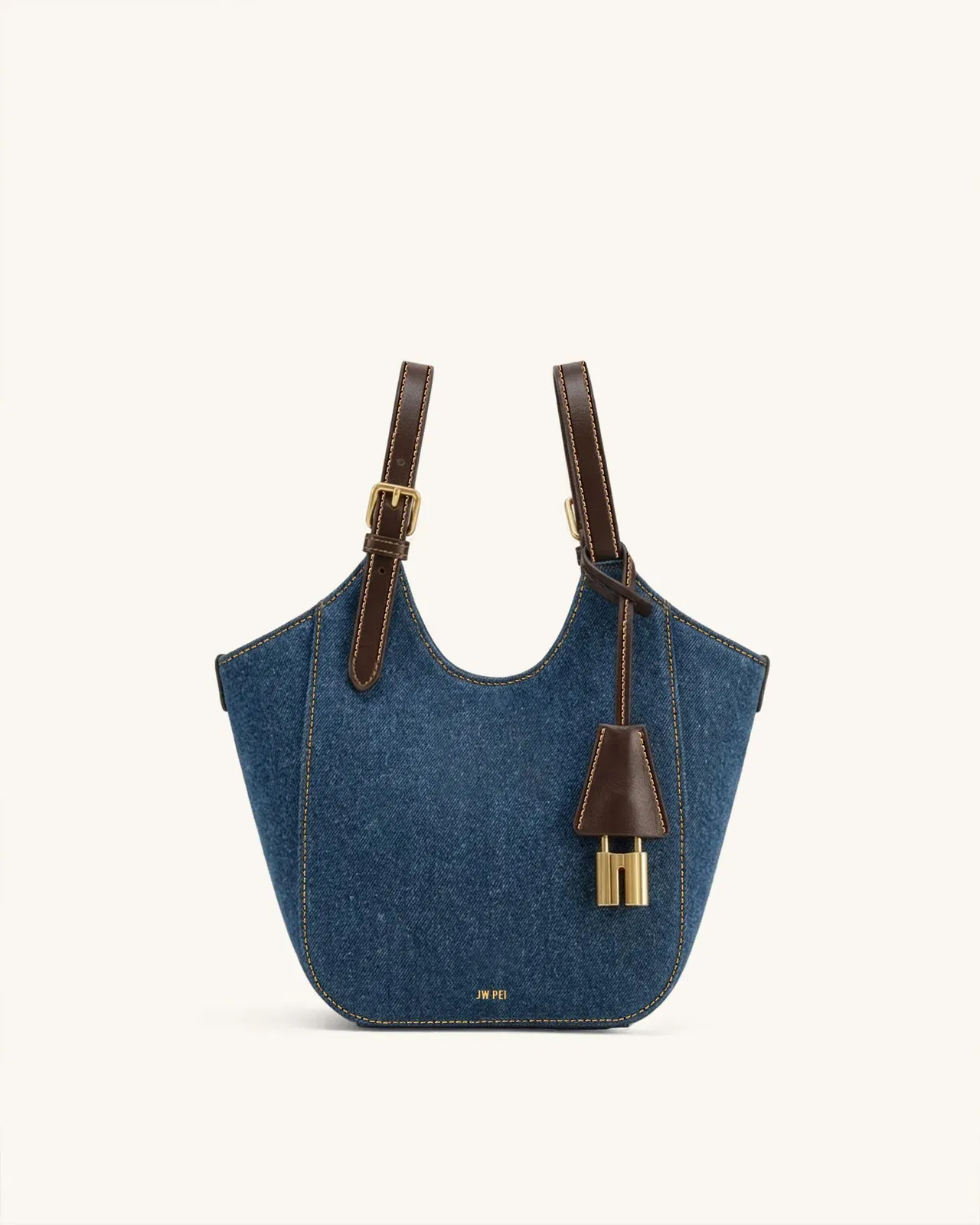 Jw Pei Ines Tote Bag Blue Denim