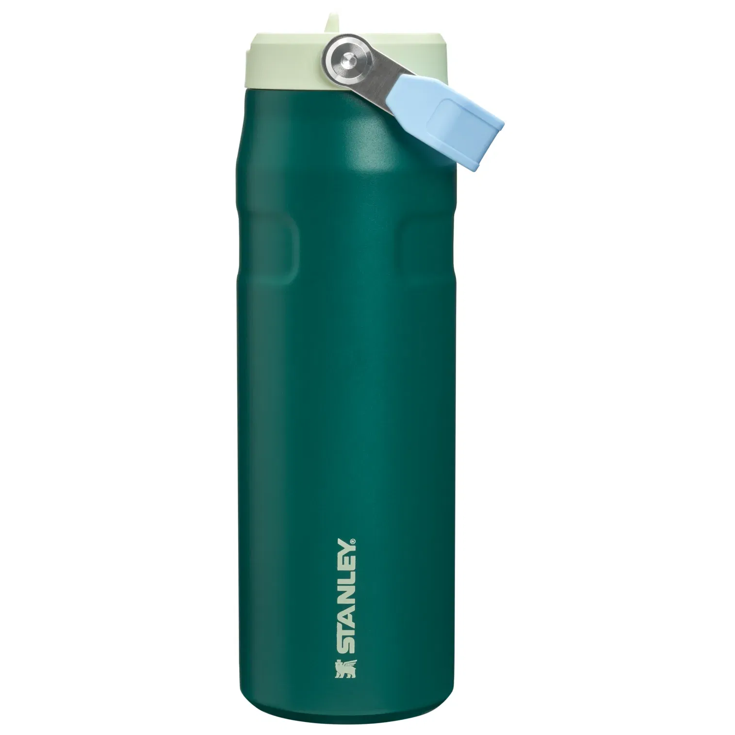 Stanley The IceFlow Bottle Flip Straw 2.0 | 24 OZ Emerald Honeydew