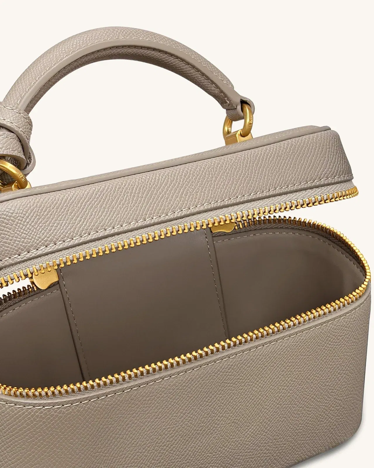 Jw Pei Cleo Box Shape Top Handle Bag Taupe