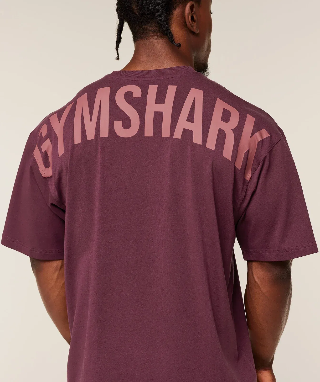 Gymshark Power T-Shirt Gs Impact Burgundy