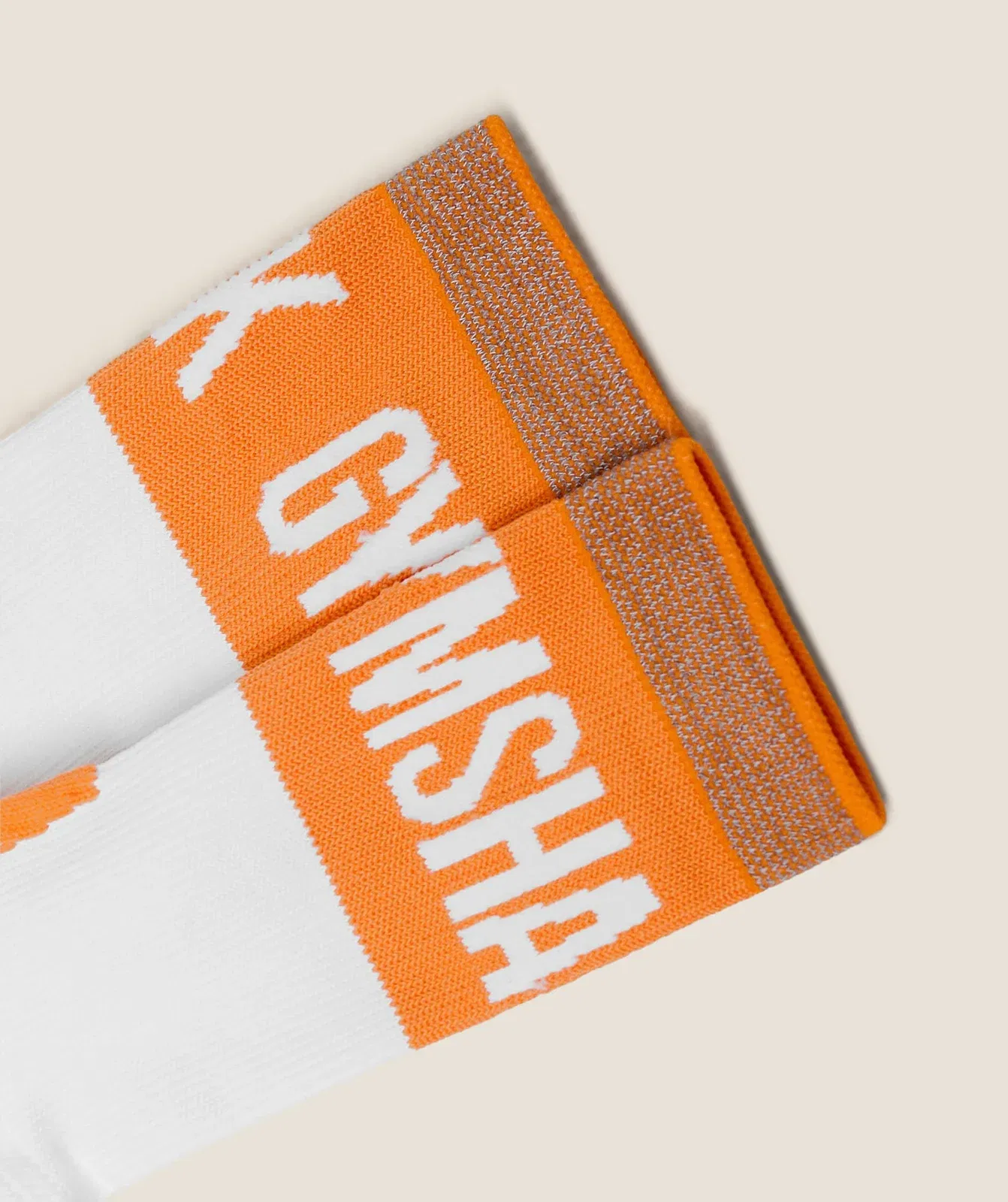 Gymshark Hybrid Training Grip Socks Single White