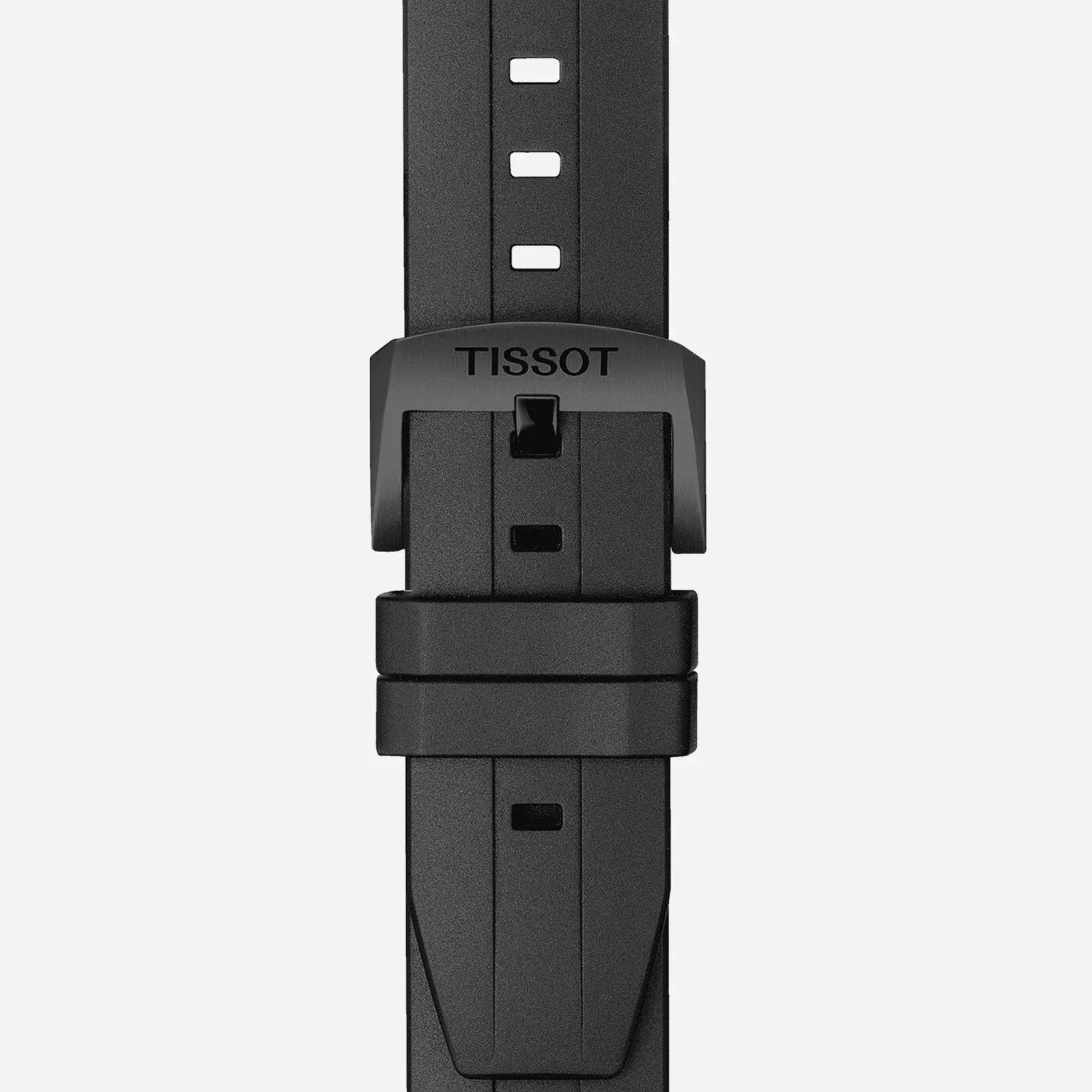 Tissot Seastar 1000 Powermatic 80 Black Dial Black Rubber Strap Watch
