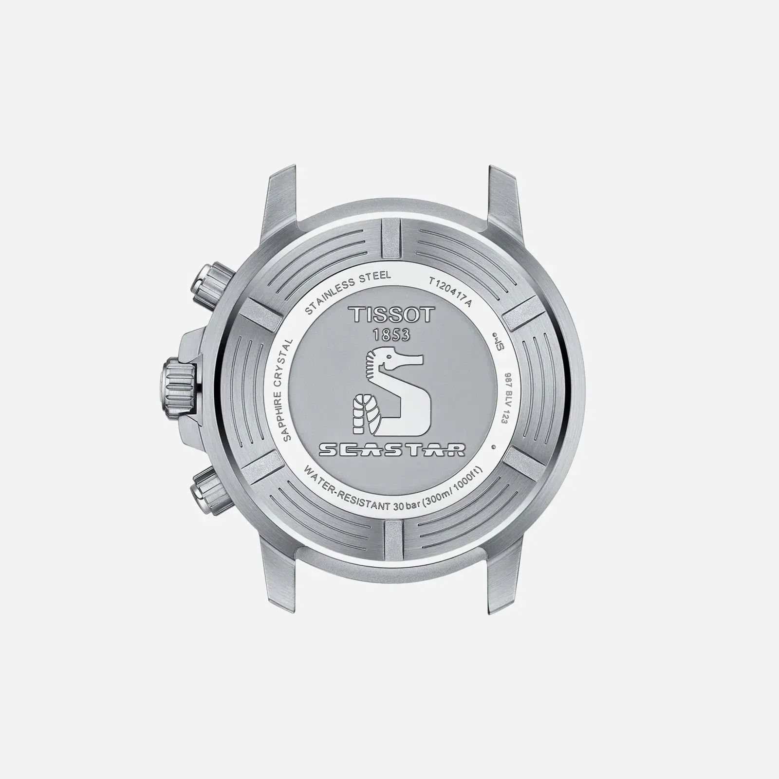 Tissot Seastar 1000 Quartz Chronograph Quartz Dial Silver Stainless Steel Watch