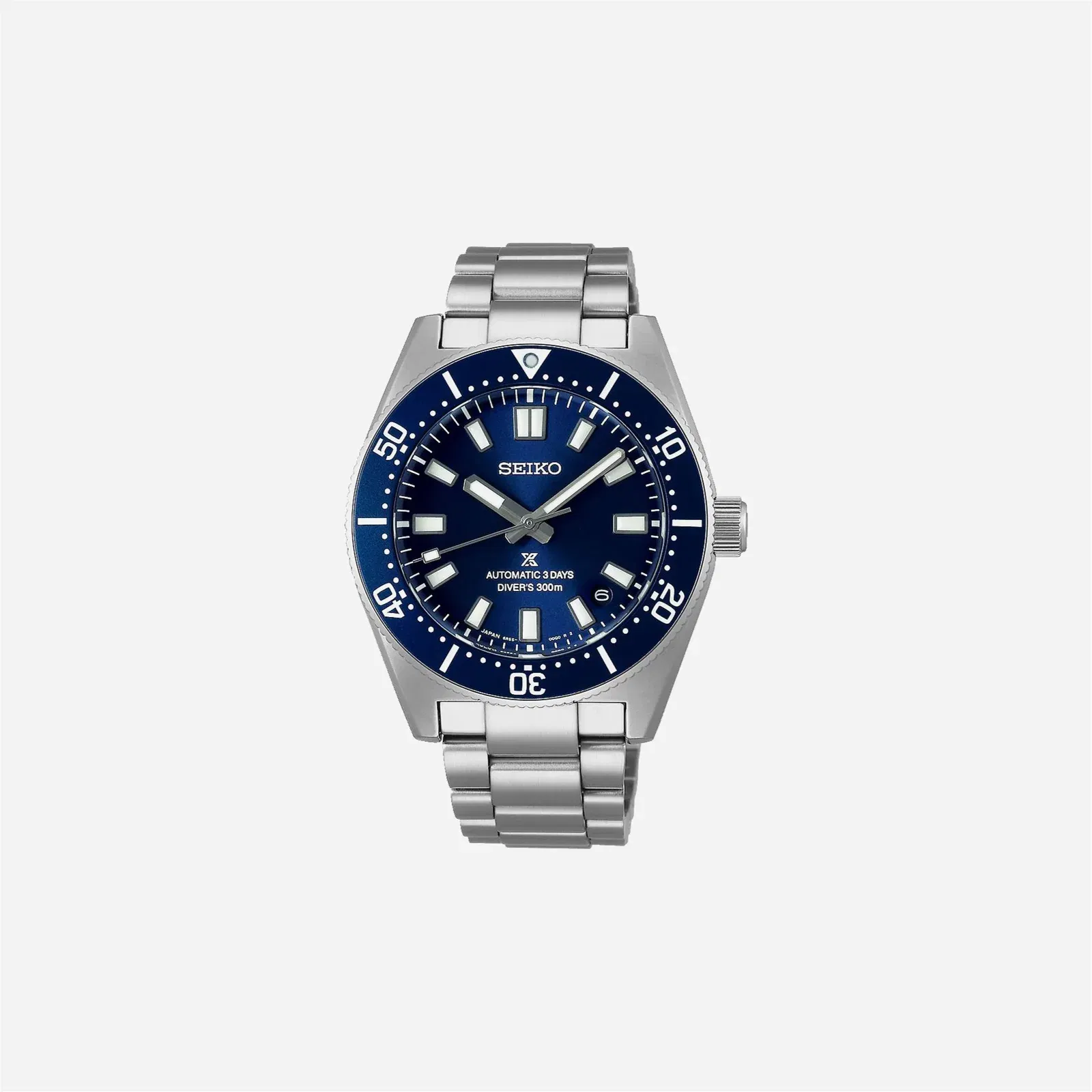 Seiko Prospex Sea Blue Dial Stainless Steel Watch - SPB451J1