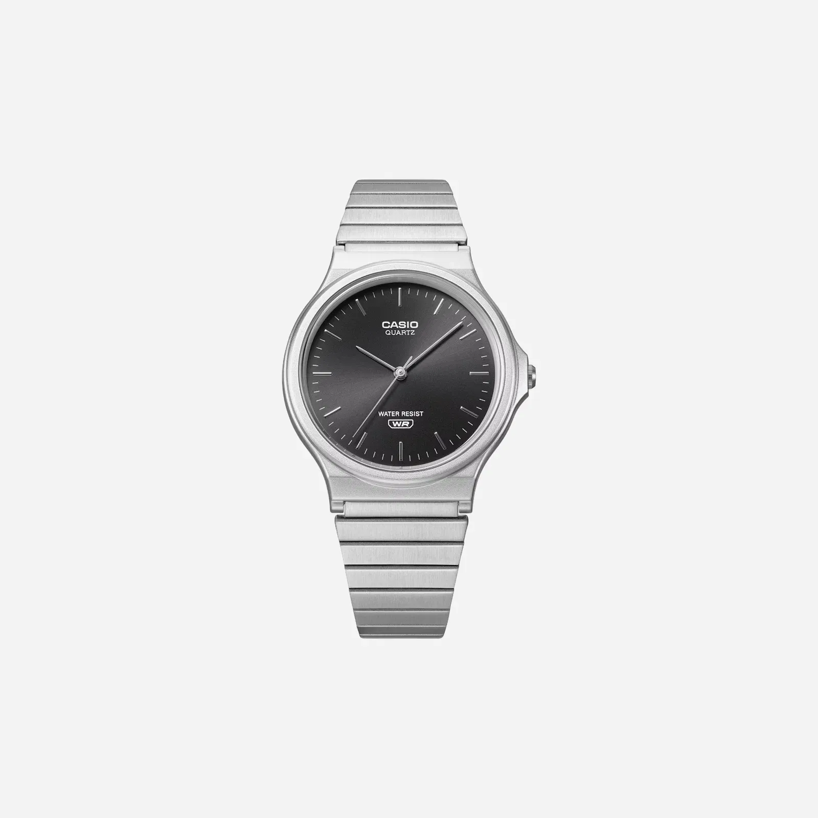 Casio MQ-24DA-1A Quartz Black Dial Stainless Steel Watch