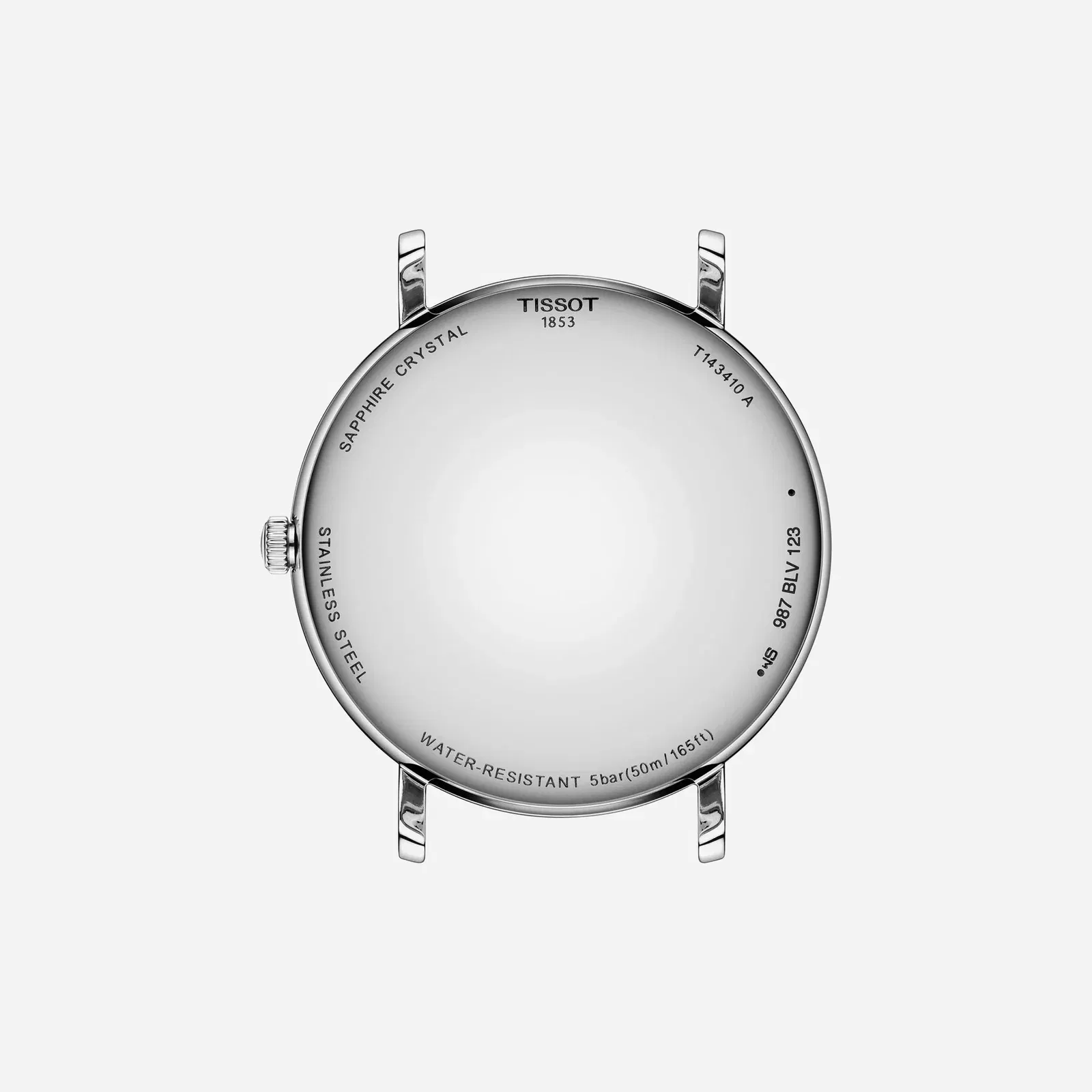 Tissot Everytime Leaf Dial Silver Stainless Steel Watch 40mm