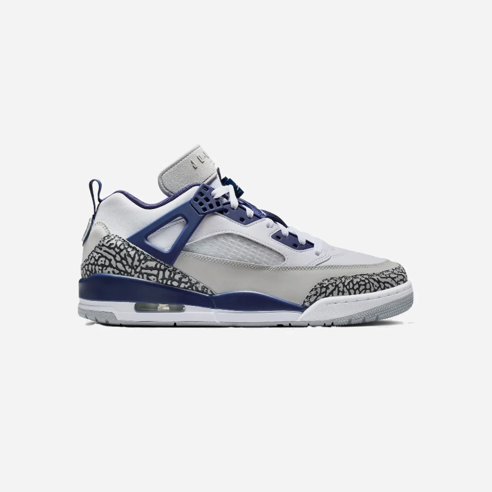 Nike Air Jordan Spizike Low Basketball Shoes White/Midnight Navy/Neutral Grey