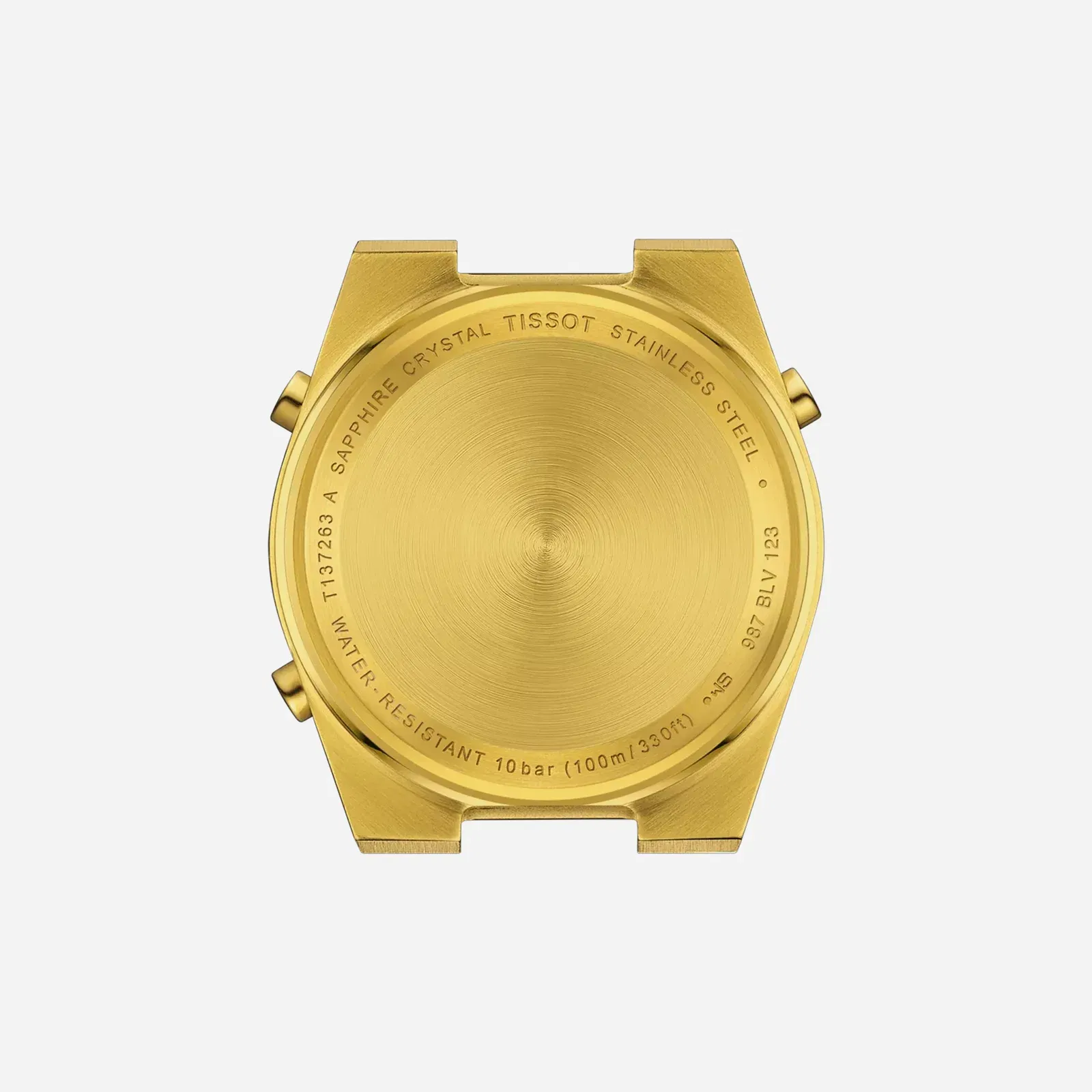 Tissot PRX Digital 35mm Quartz Dial Yellow Gold Stainless Steel Yellow Gold PVD Strap Watch