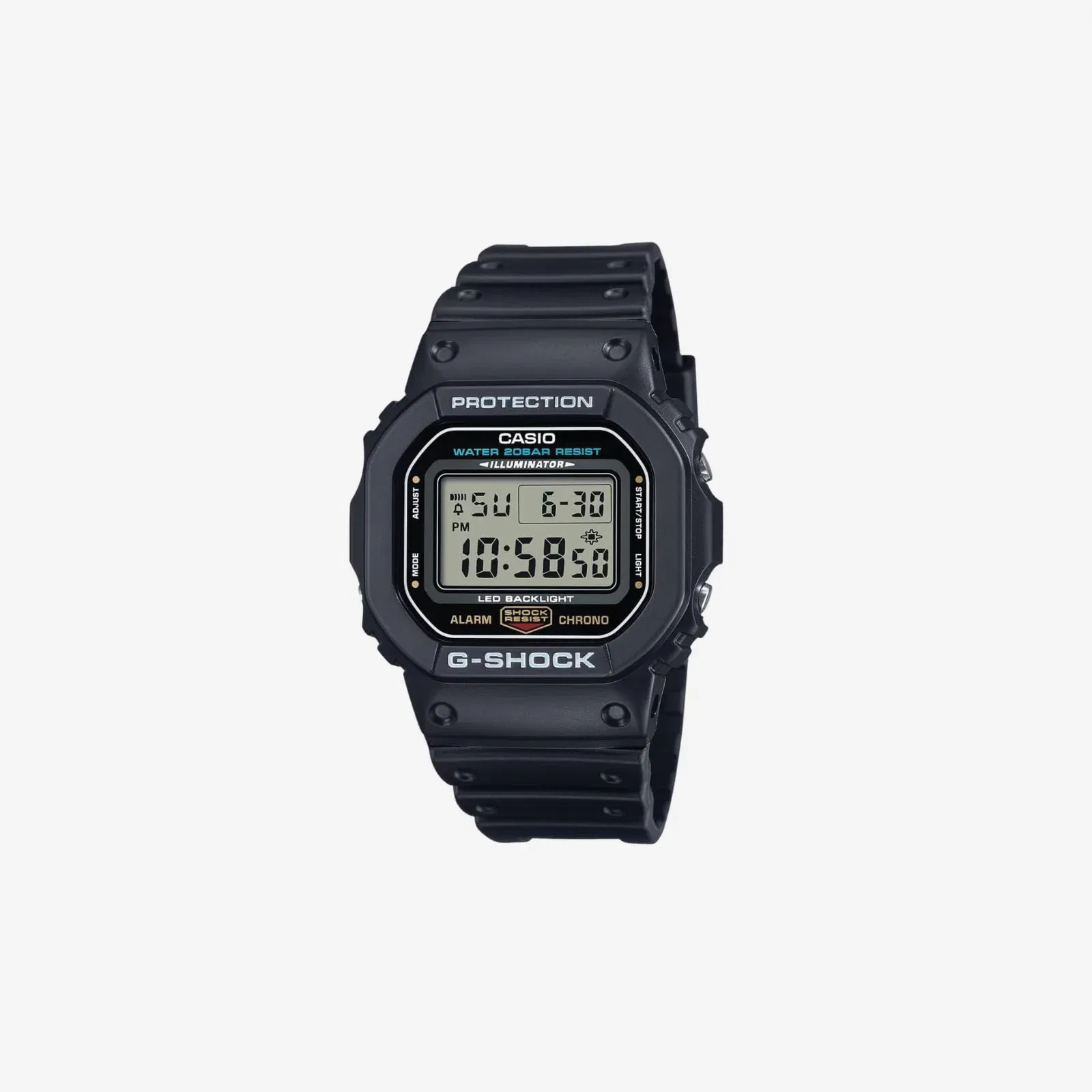 Casio G-Shock MW600F-1AV Black Resin Strap Digital Watch