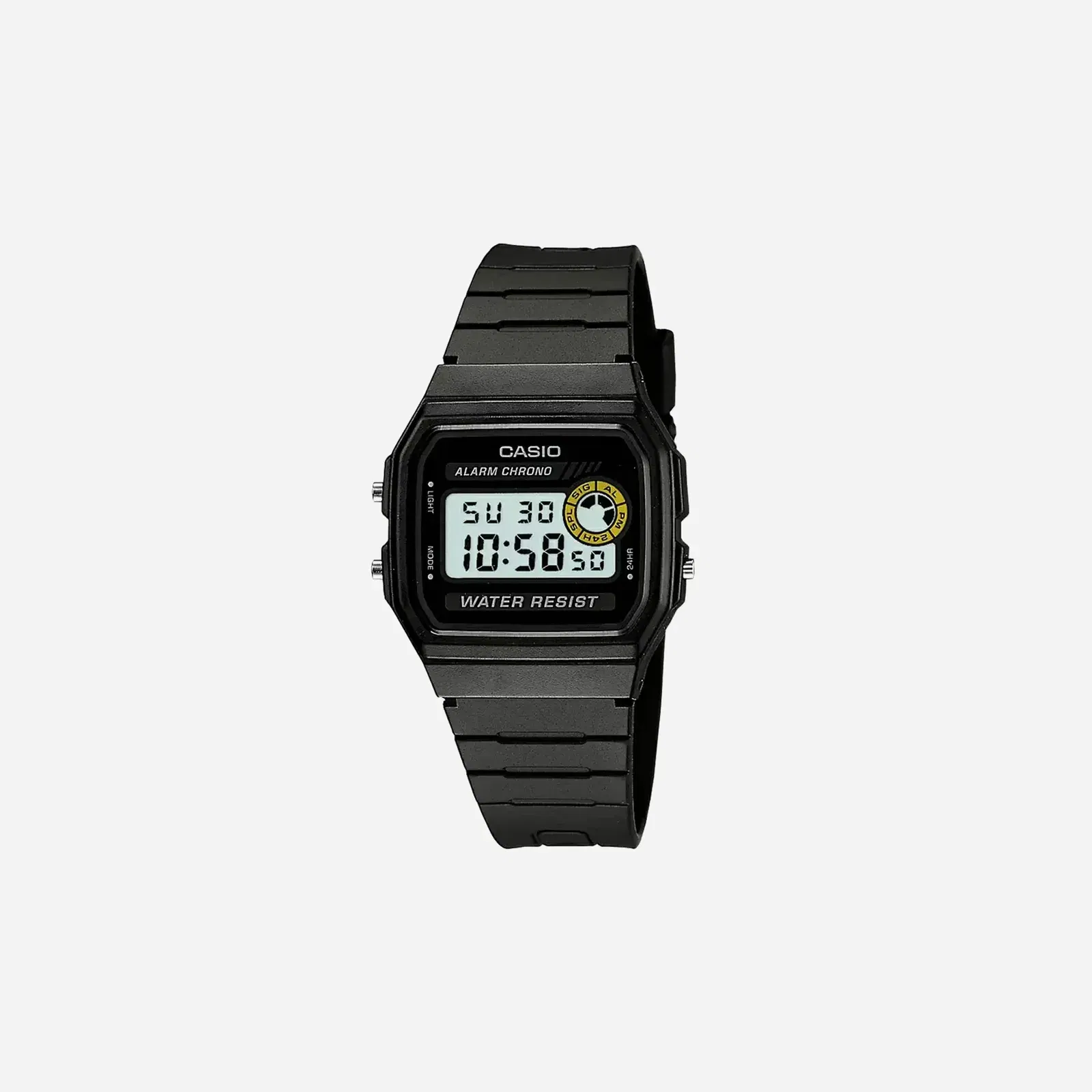 Casio Youth F-94WA-8DG Quartz Black Dial Digital Resin Watch