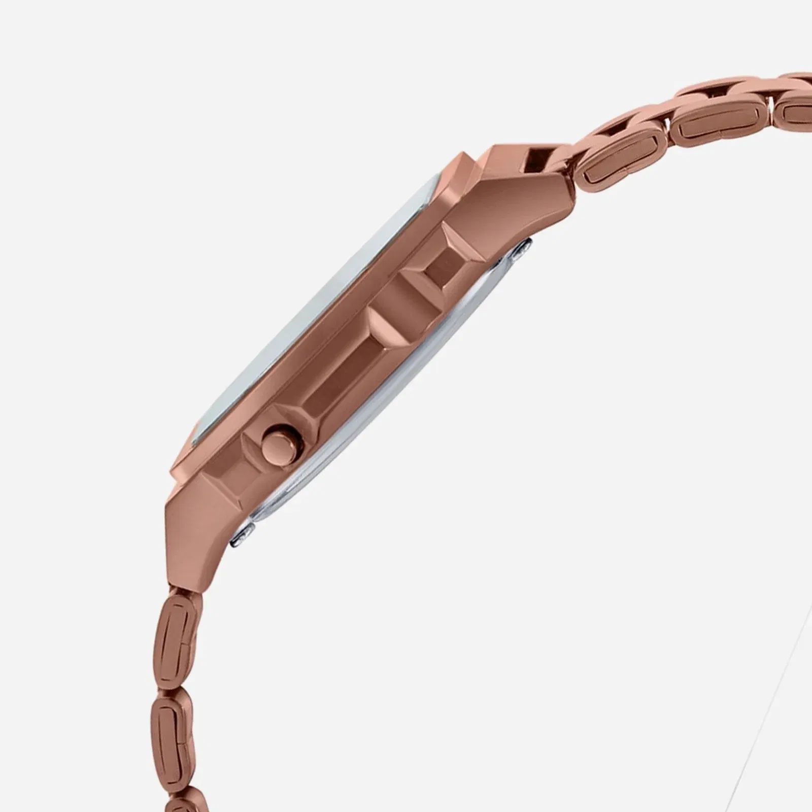 Casio Vintage A1000RG-5EF Quartz Rose Gold Dial Digital Stainless Steel Watch