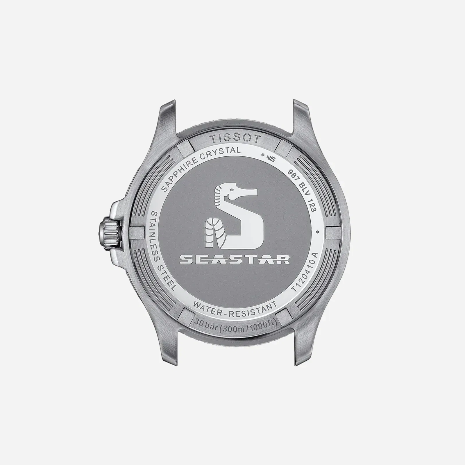 Tissot Seastar 1000 40mm Black Dial Black Rubber Strap Watch