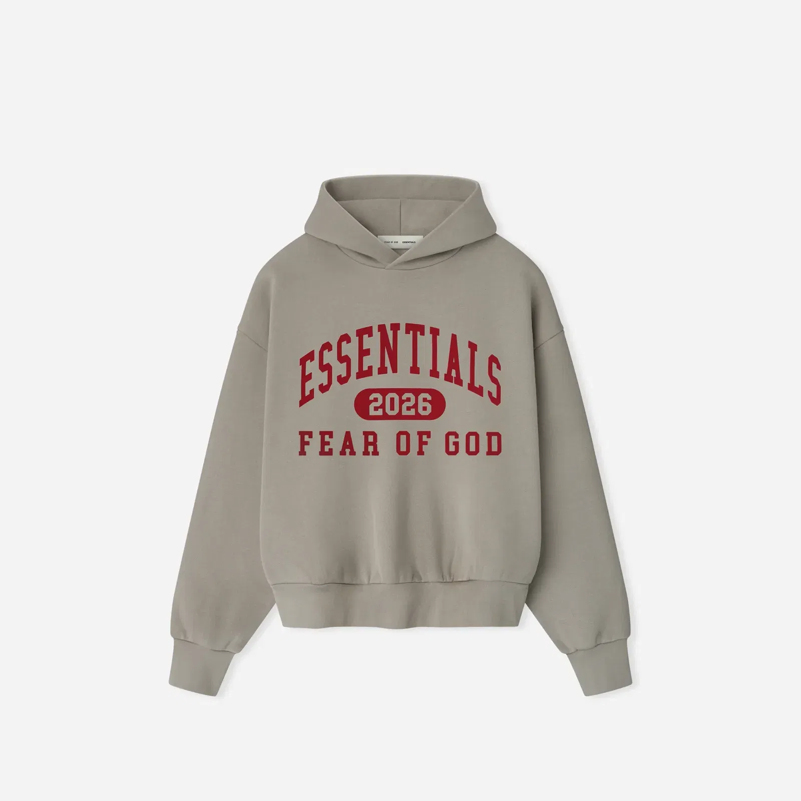 Fear Of God Essentials Classic Hoodie Smoke Grey