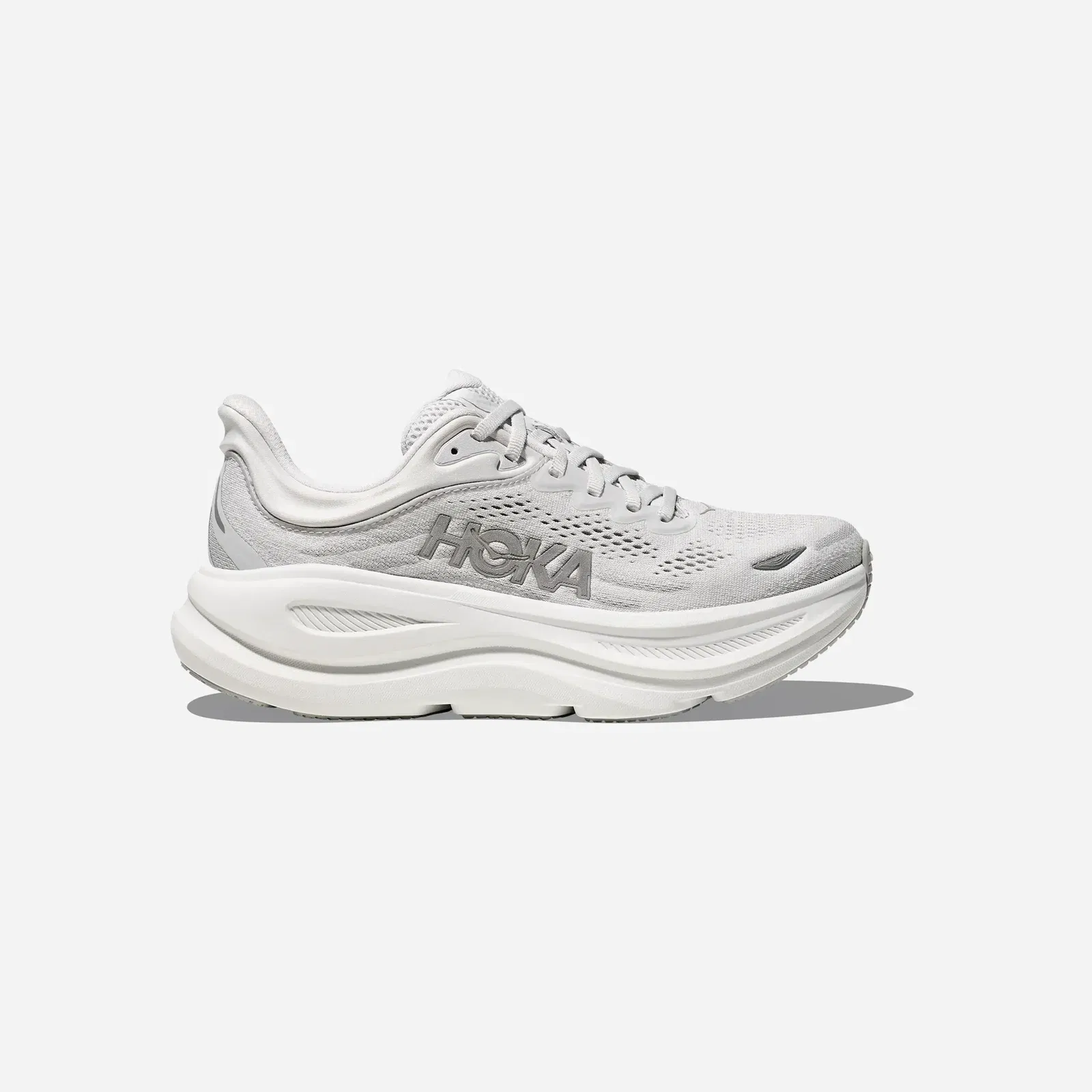 Hoka Bondi 9 Stardust Silver Regular WMNS