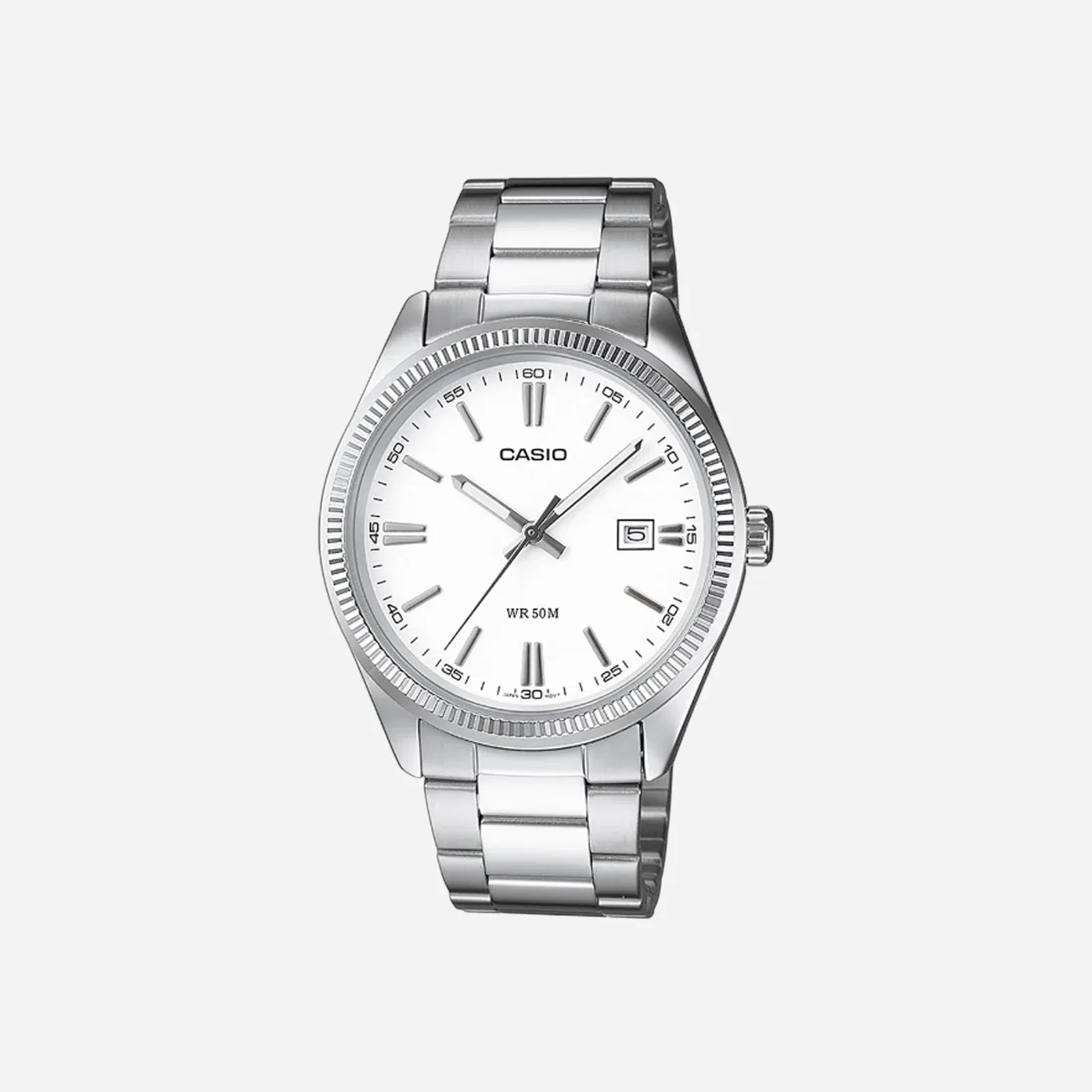 Casio Enticer Men MTP-1302D-7A1VDF Analog White Dial Men (A1539)