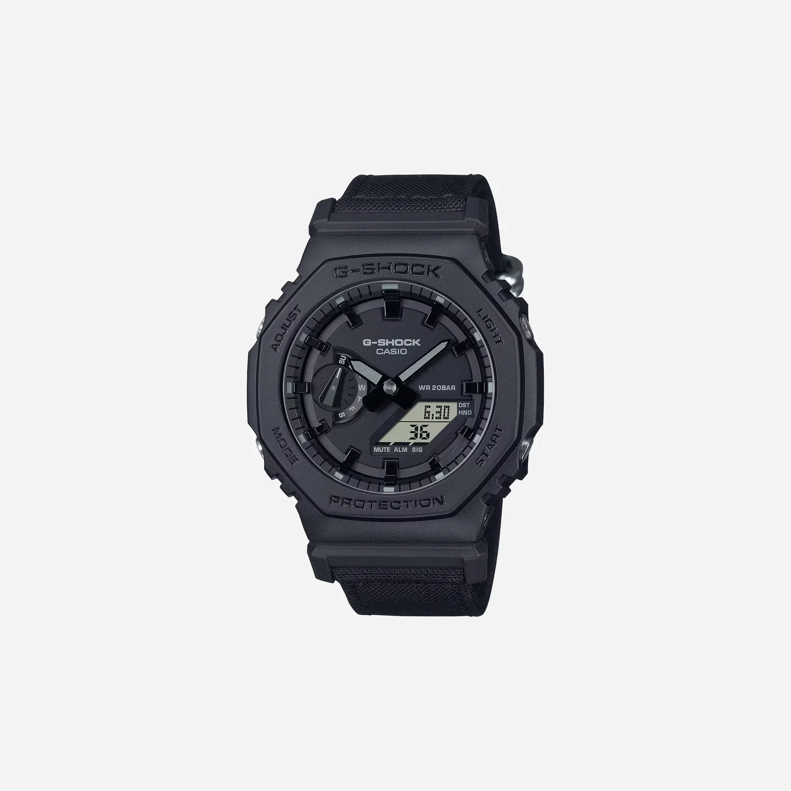 Casio G-Shock GA-2100BCE-1A Black Dial Black Resin Strap Watch