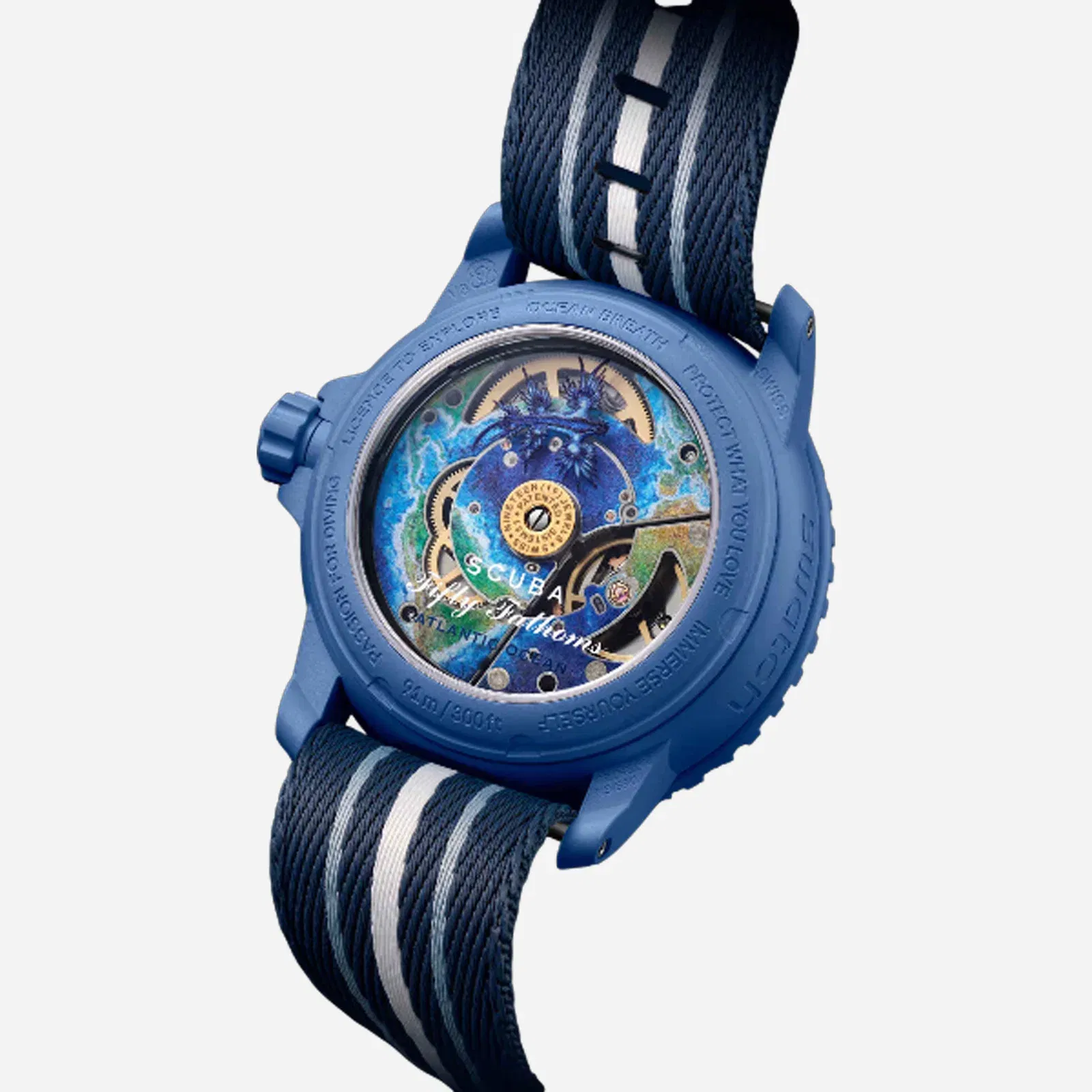 Swatch x Blancpain Bioceramic Scuba Fifty Fathoms Atlantic Ocean