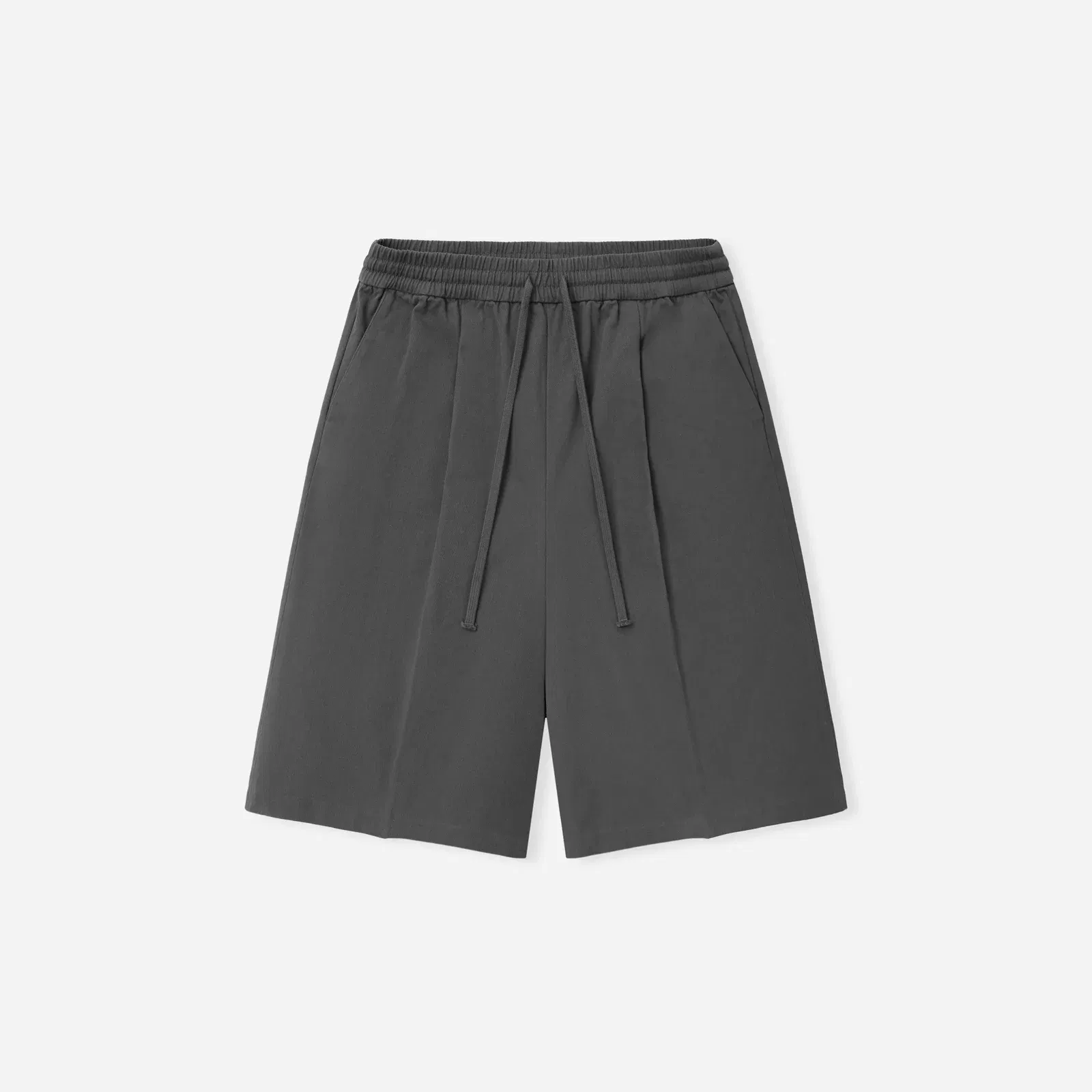 Fear Of God Essentials Cotton Twill Relaxed Drawstring Short Iron Grey
