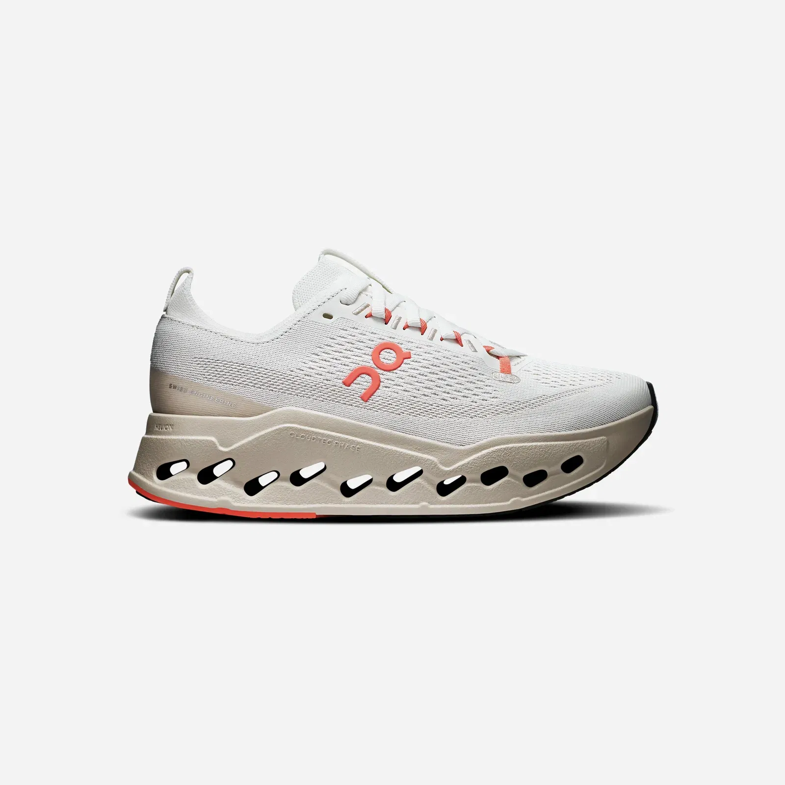 ON Running Cloudsurfer Max Wide Ivory Salmon WMNS