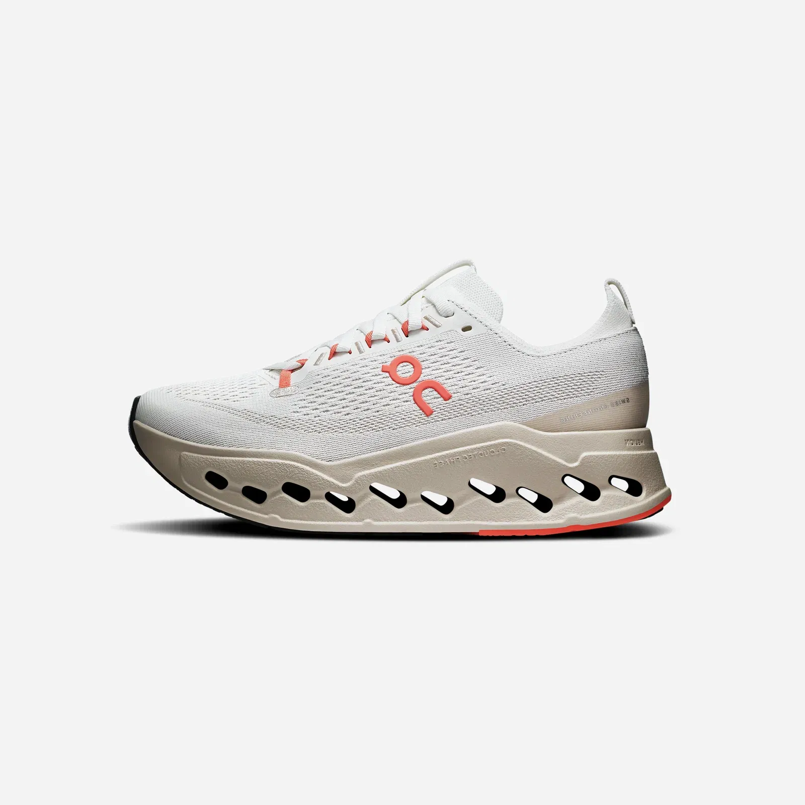 ON Running Cloudsurfer Max Wide Ivory Salmon WMNS