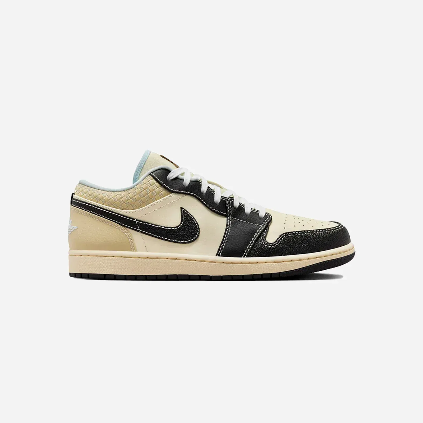 Jordan 1 Low SE Coconut Milk Black Muslin
