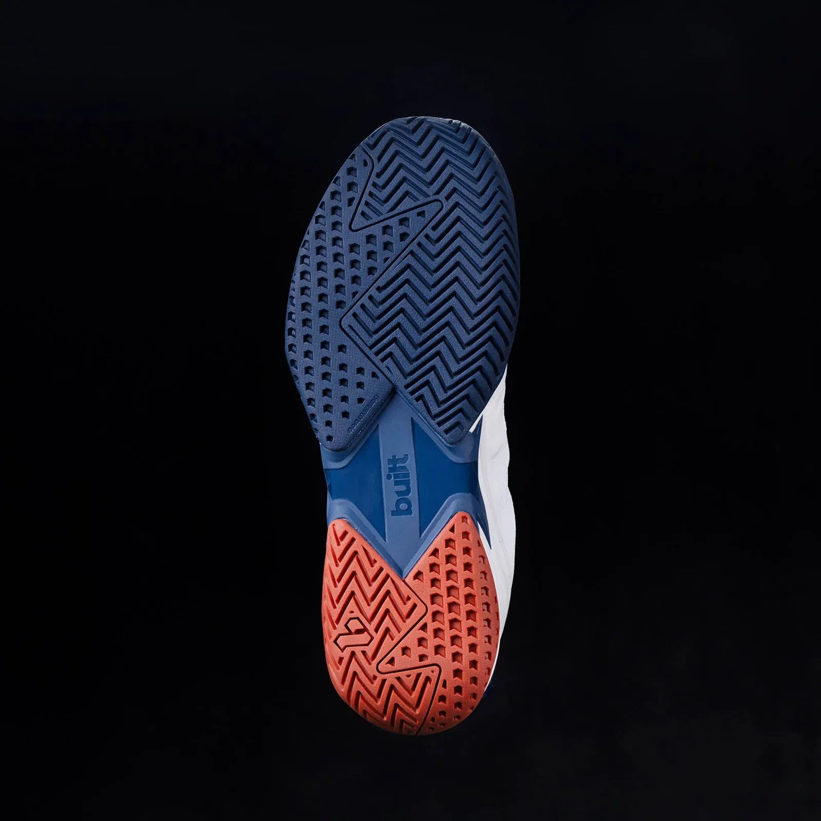 Built Court Shoe V1 White/Blue