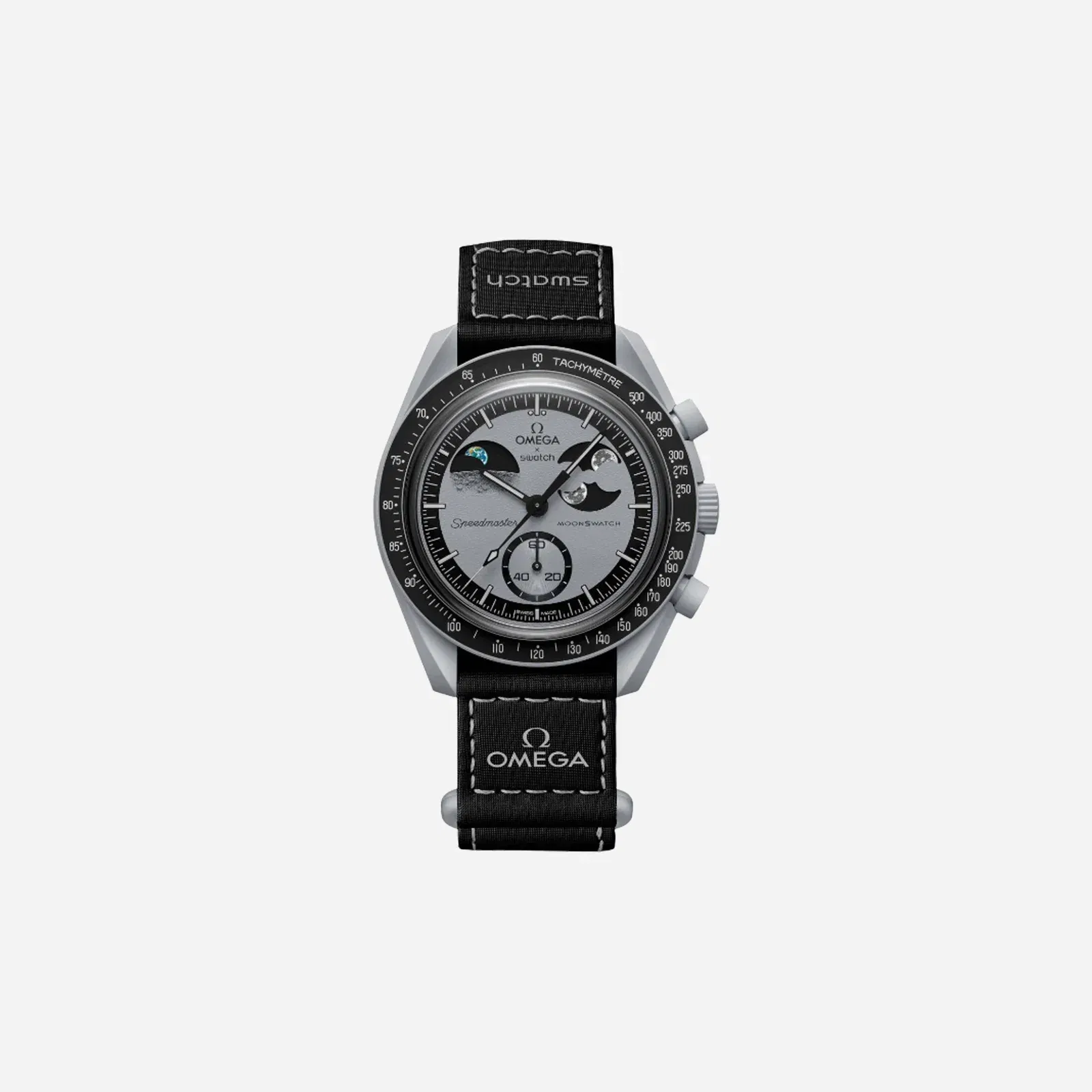Omega X Swatch Bioceramic Moonswatch Mission To Earthphase