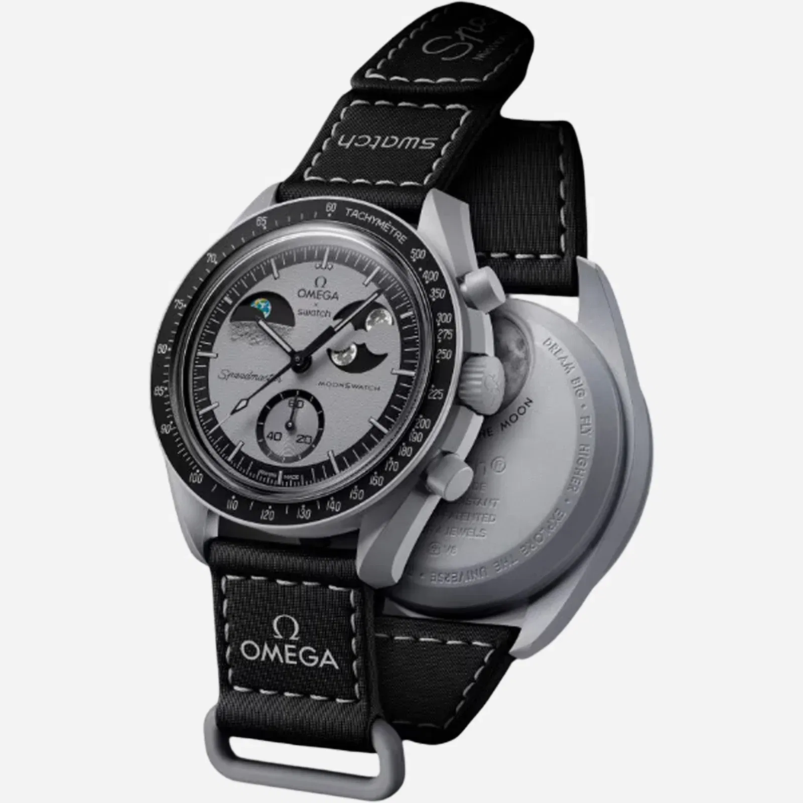 Omega X Swatch Bioceramic Moonswatch Mission To Earthphase