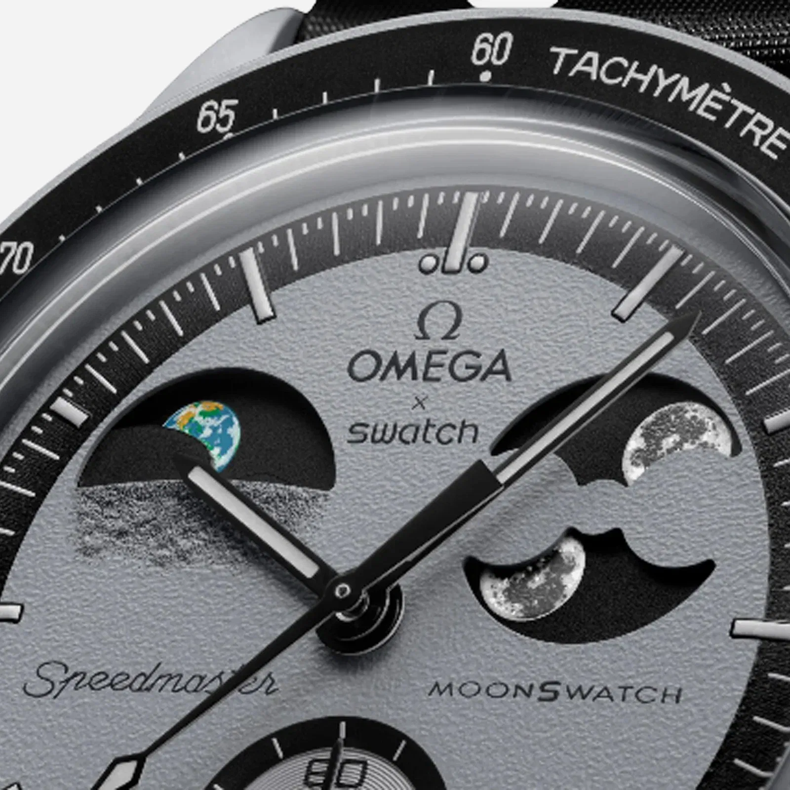 Omega X Swatch Bioceramic Moonswatch Mission To Earthphase