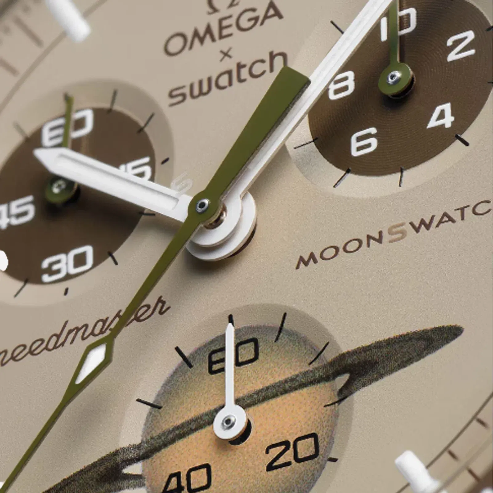 Swatch X Omega Bioceramic Moonswatch Mission To Saturn