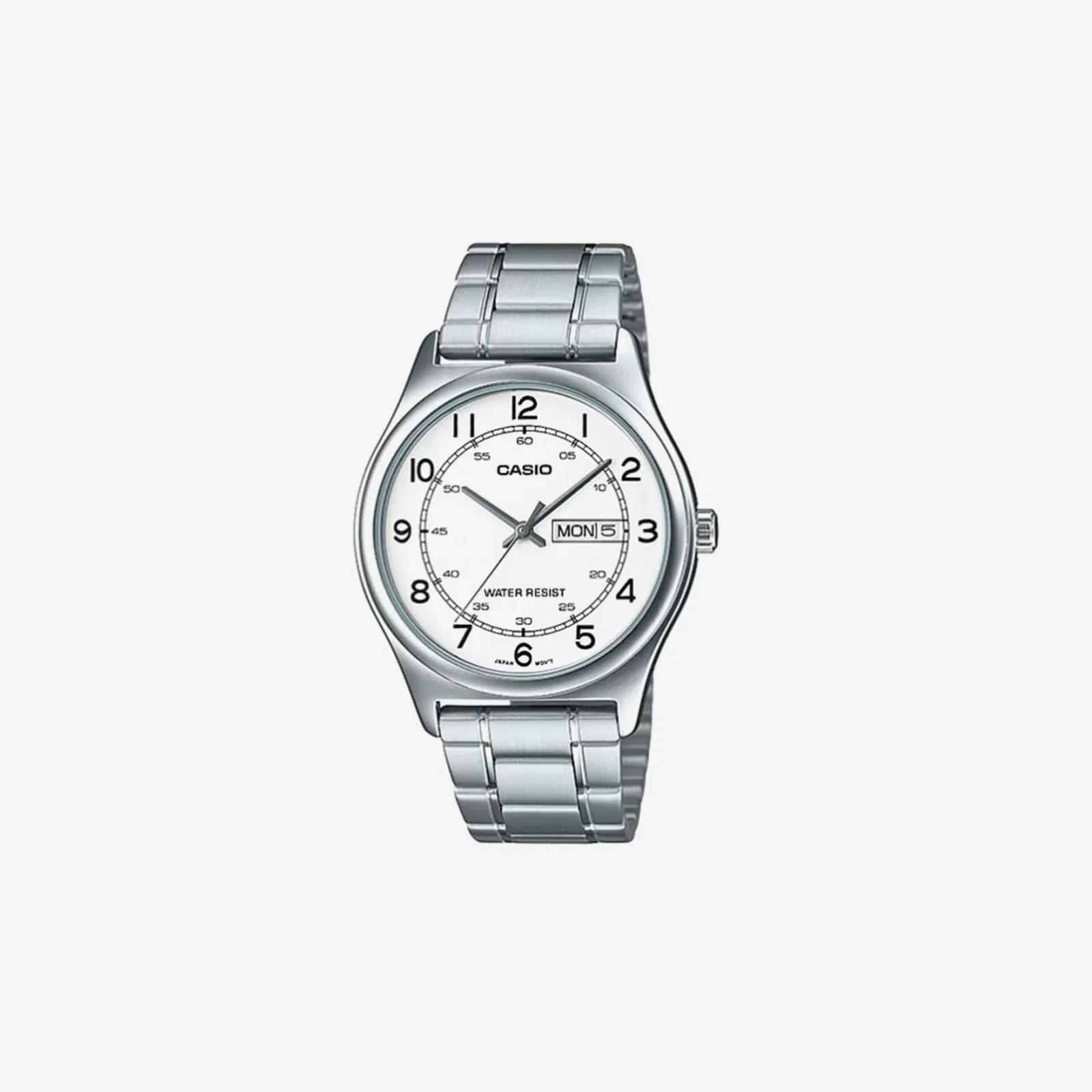 Casio MTP-V006D-7BUDF White Dial Stainless Steel Watch