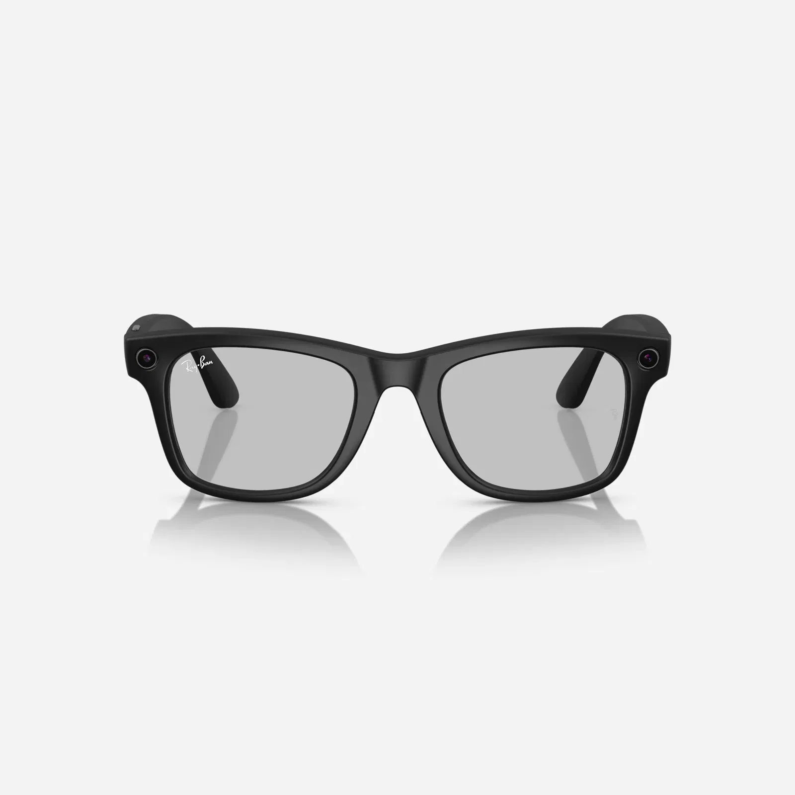 Ray-Ban Meta Wayfarer Large Matte Black Clear-Graphite Green Transition Lens Gen 1