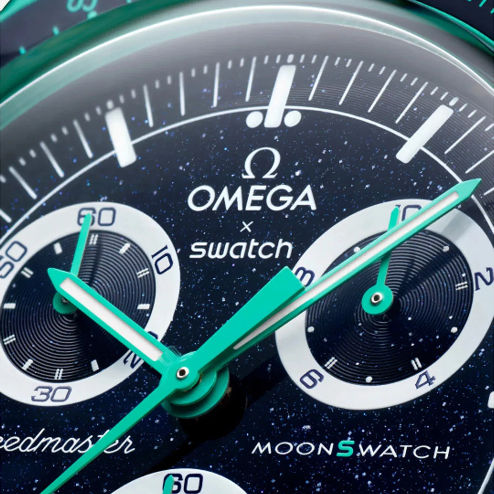 Swatch X Omega Bioceramic Moonswatch Mission On Earth - Polar Lights