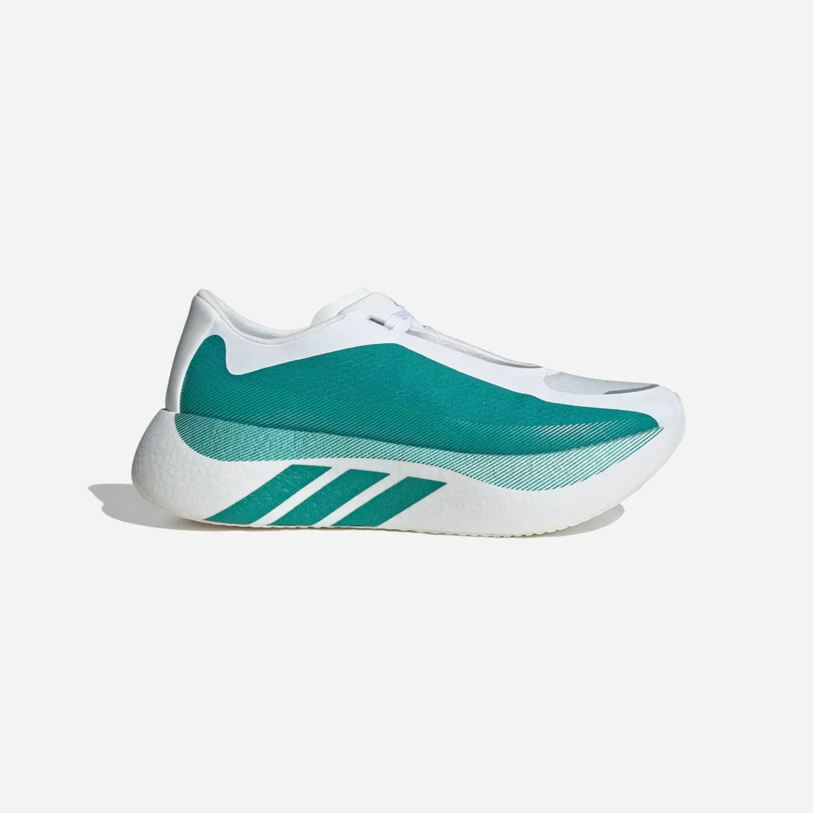 Adidas Hyperboost Edge Running Shoes Cloud White / Equipment Green / Zero Metalic