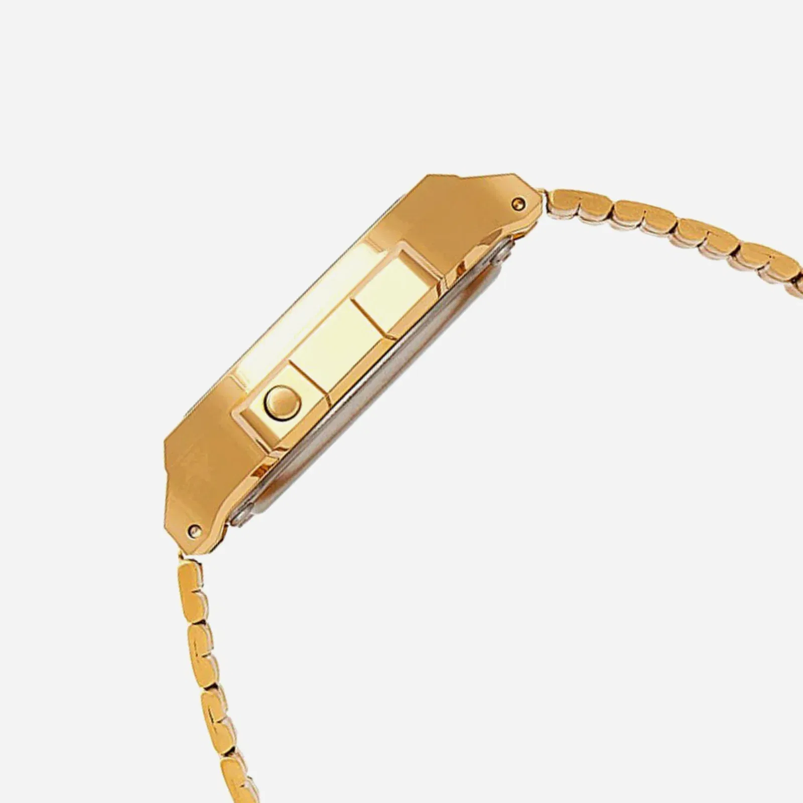 Casio Vintage A168WG-9 Quartz Gold Dial Digital Retro Style Stainless Steel Watch
