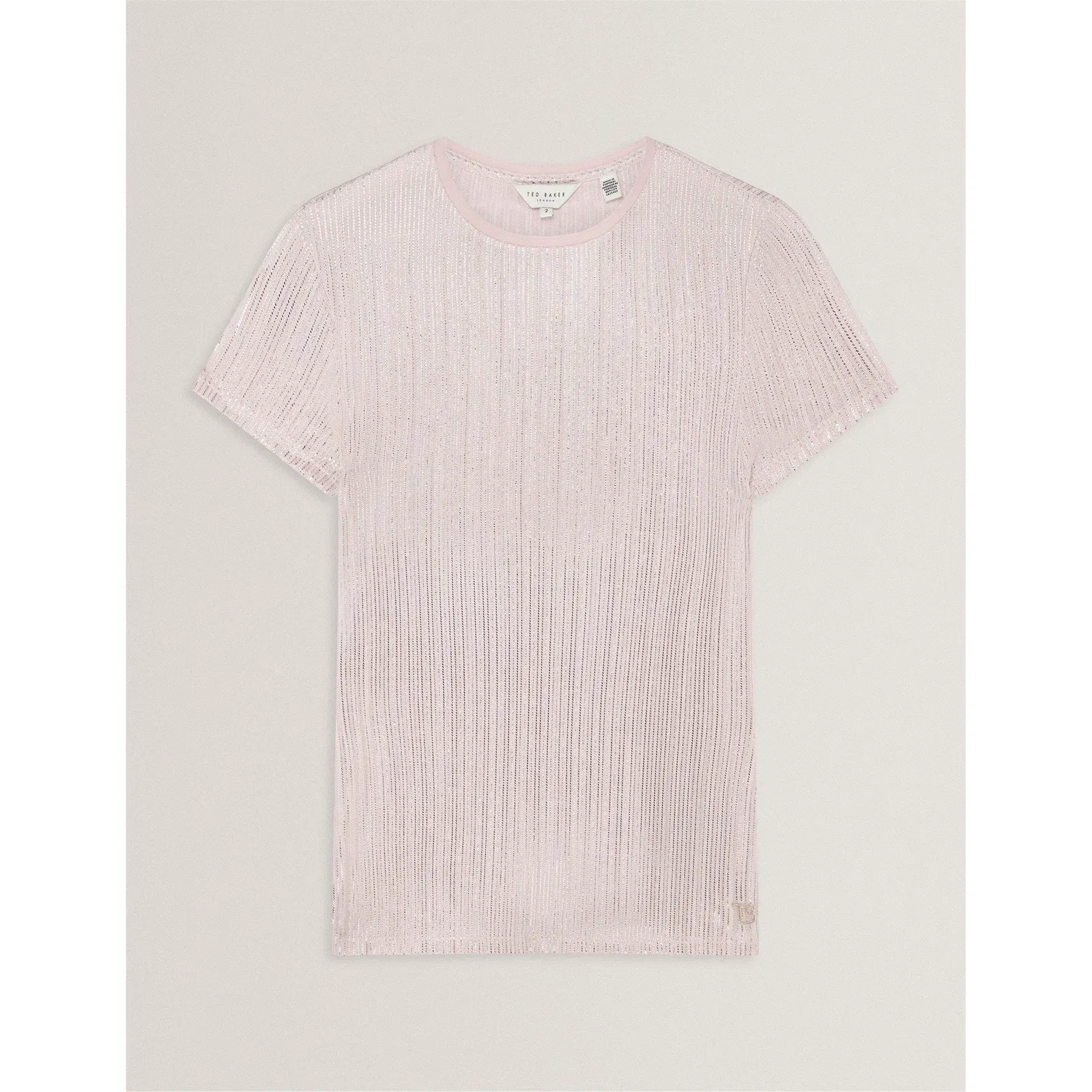 Metallic Slim Fit T-Shirt
