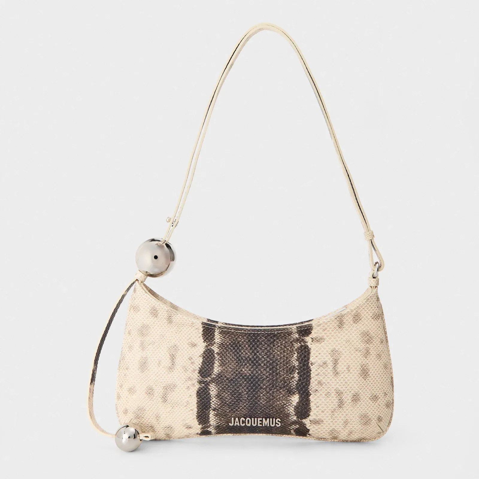 Beaded Cotton Le Bisou Perle Shoulder Bag
