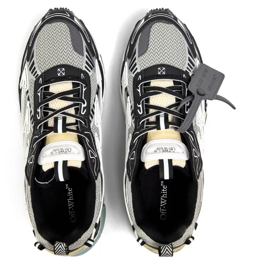 OFF WHITE Men's Be Right Back Sneakers Grey/Black