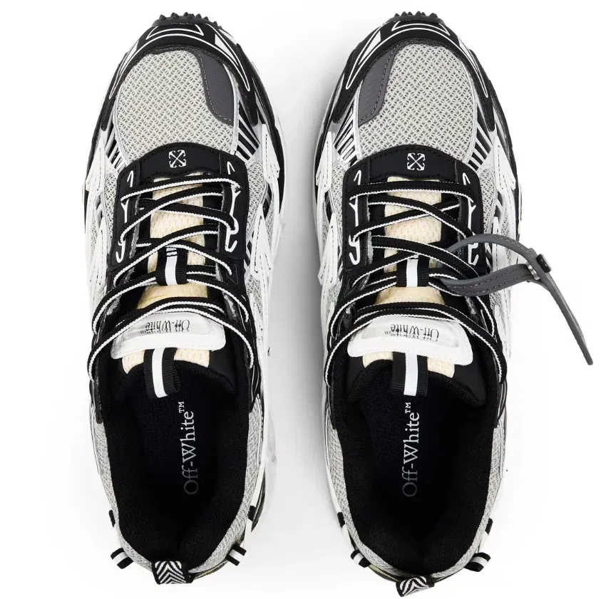 OFF WHITE Men's Be Right Sneakers Black/White
