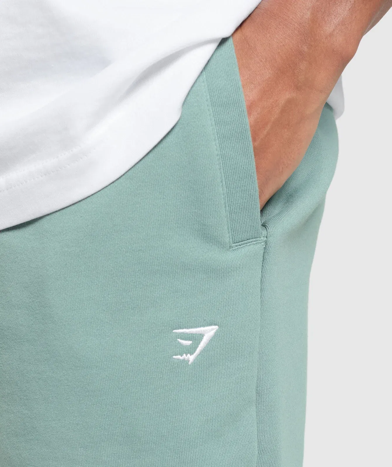 Gymshark Rest Day Essentials Shorts - Celeste Blue