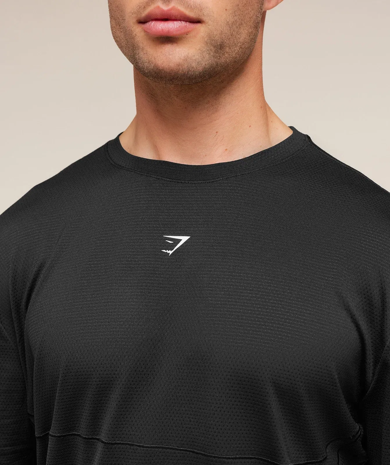 Gymshark Running Long Sleeve T-Shirt - Black