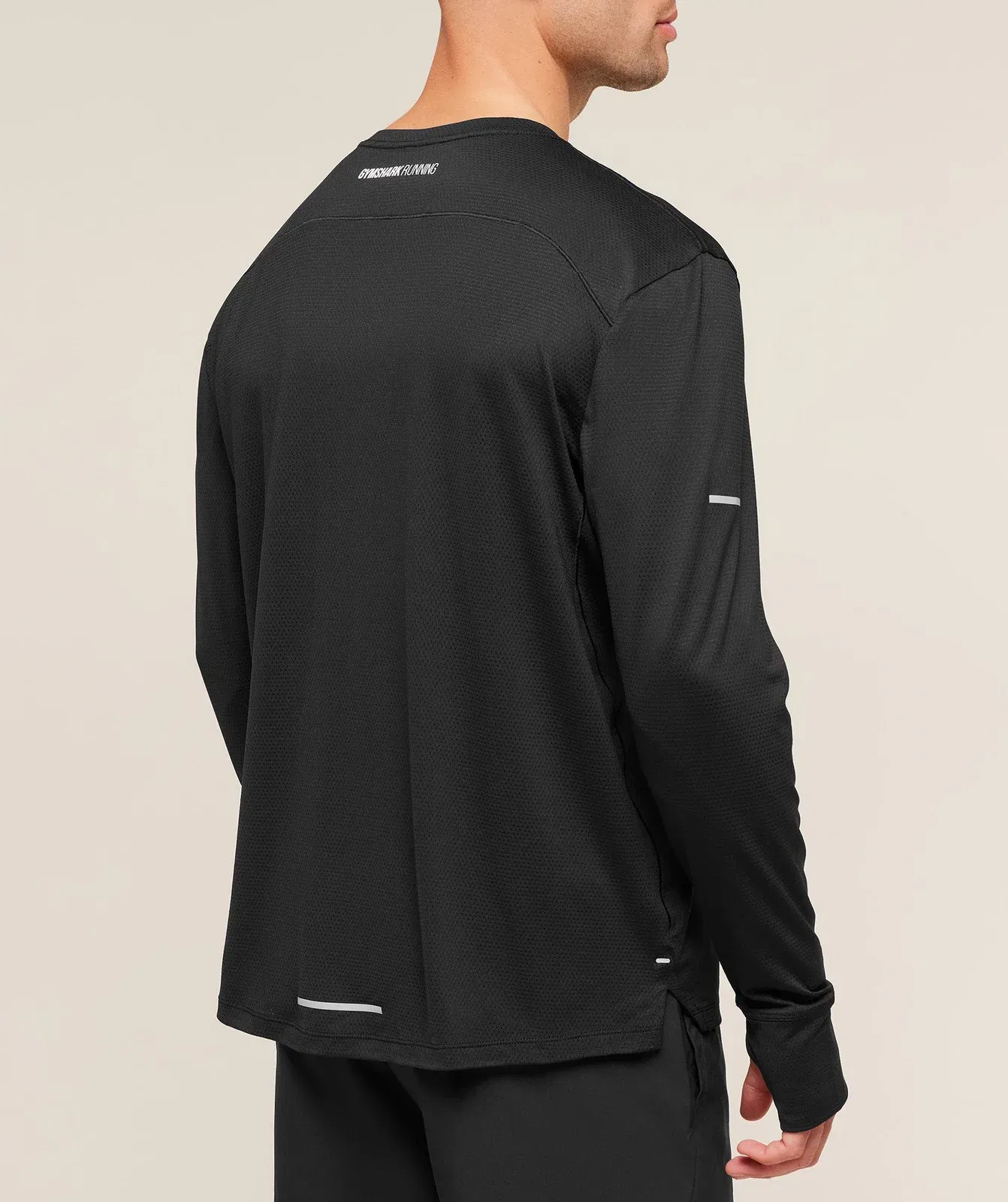 Gymshark Running Long Sleeve T-Shirt - Black