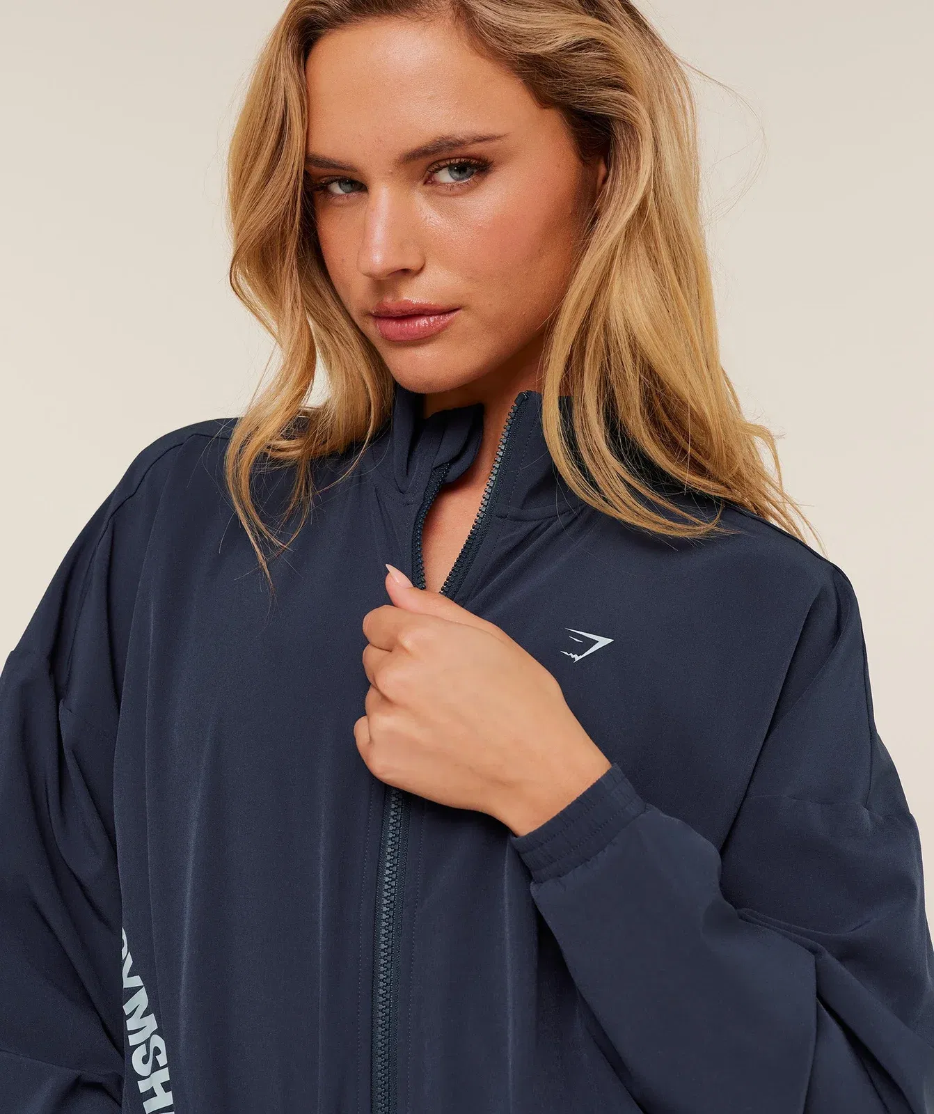 Gymshark Training Everyday Woven Jacket - Heavy Blue