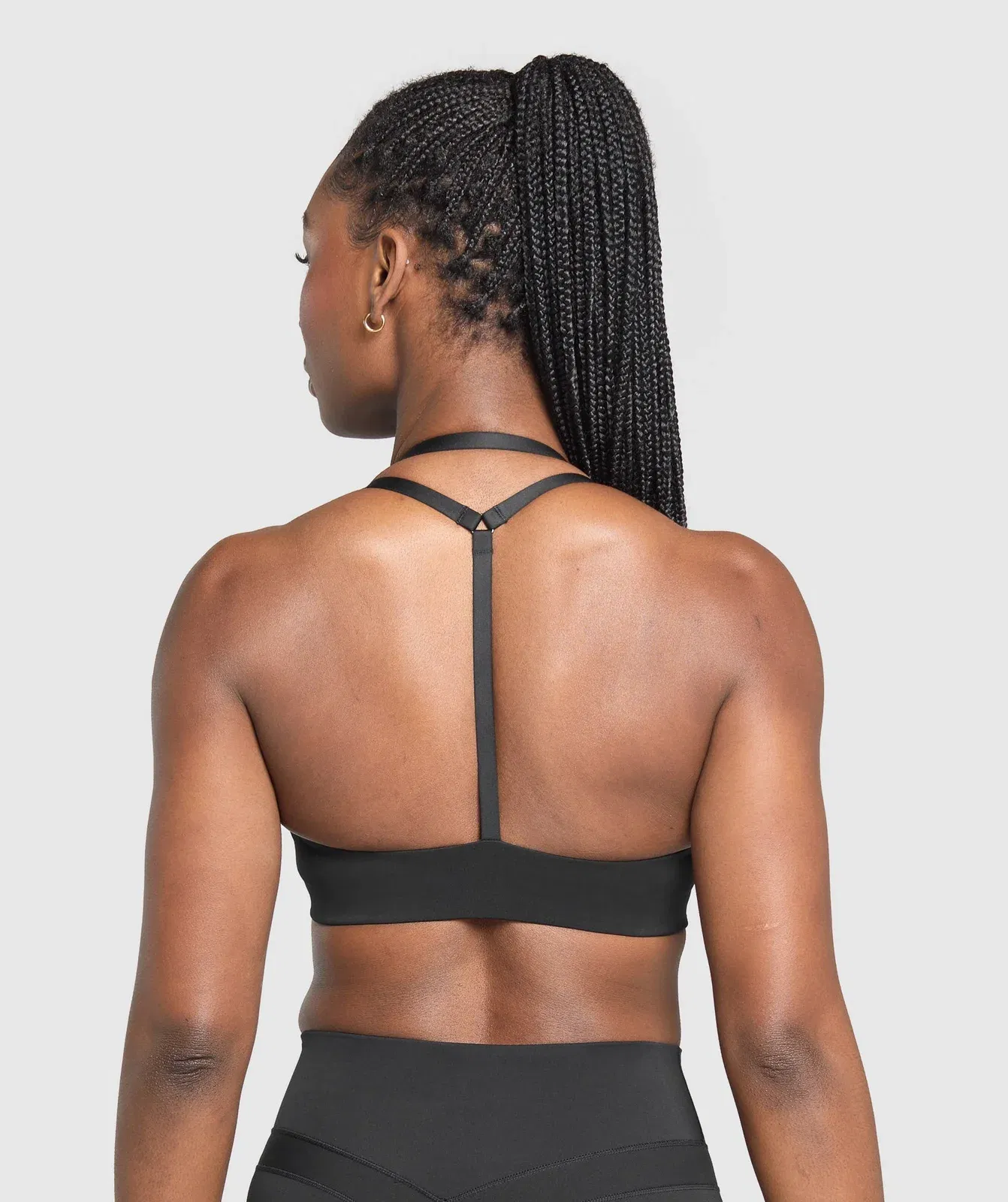 Gymshark Reps T Back Sports Bra - Black