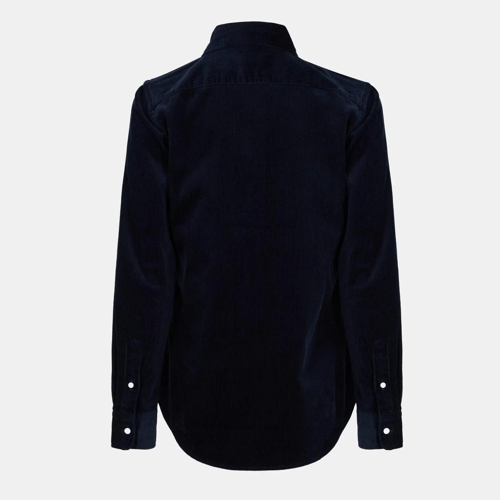Women's Cord Long-Sleeve Plain Shirt