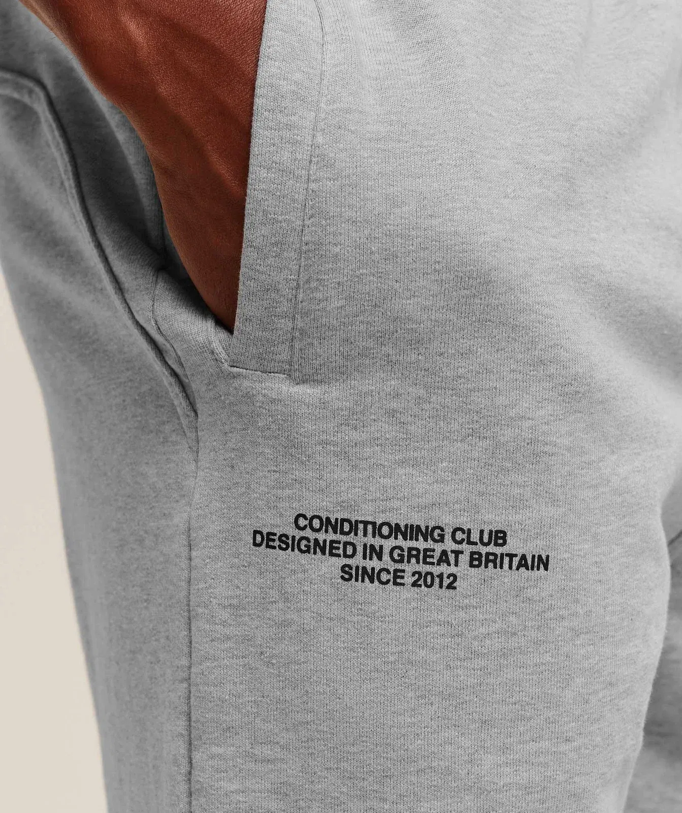Gymshark Conditioning Club Pant - Light Grey Core Marl